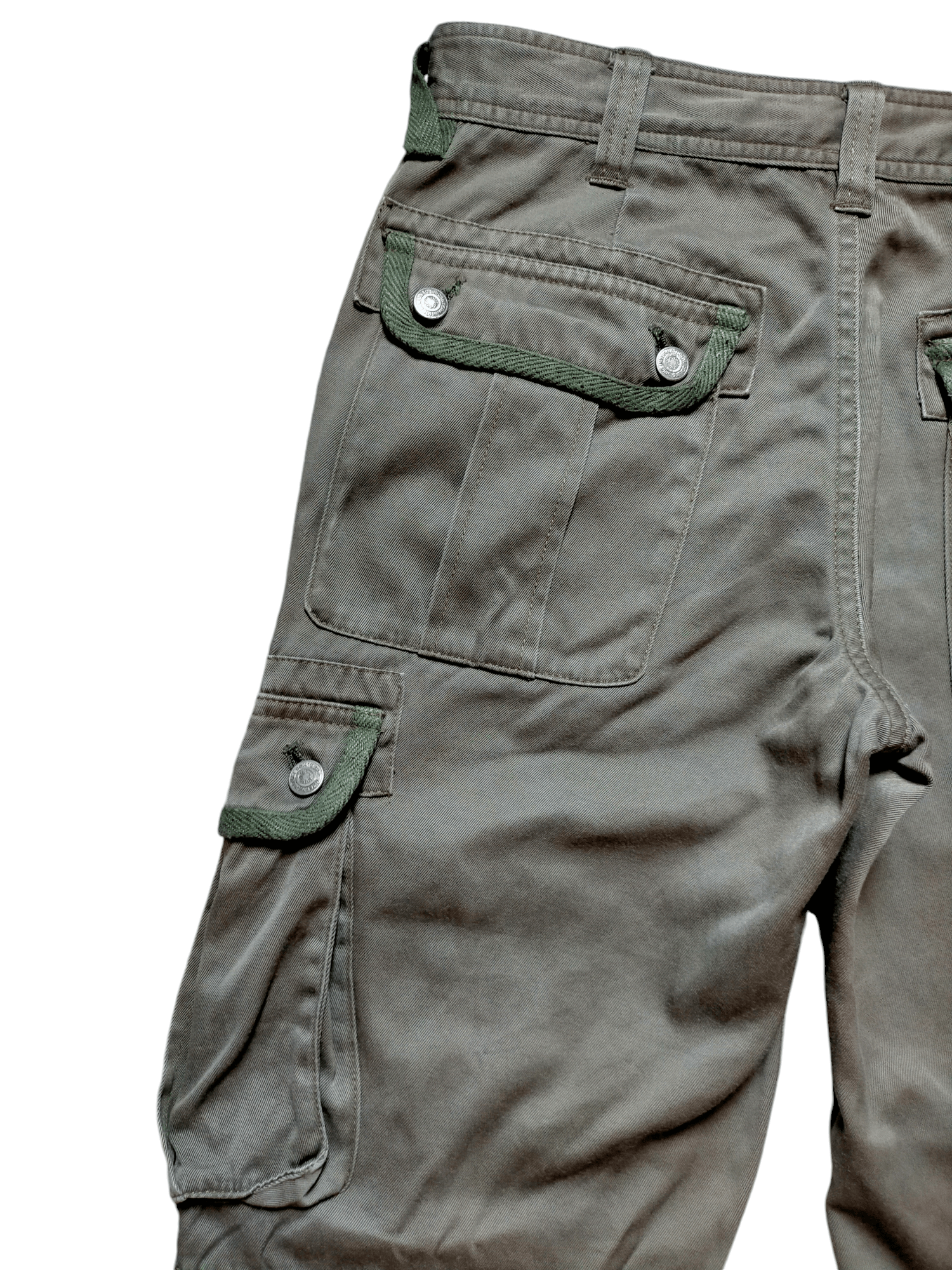 Tornado Mart Tornado Mart Flare Cargo Trouser Pants Size US 28 / EU 44 - 13 Thumbnail