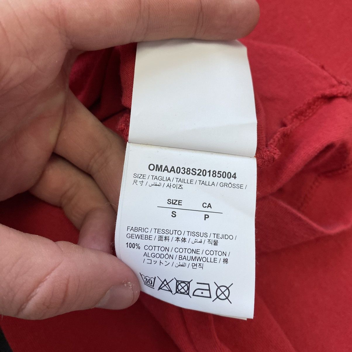 Off-White Luxury Off White Big Graphic Logo y2k designer tee Size US S / EU 44-46 / 1 - 12 Thumbnail