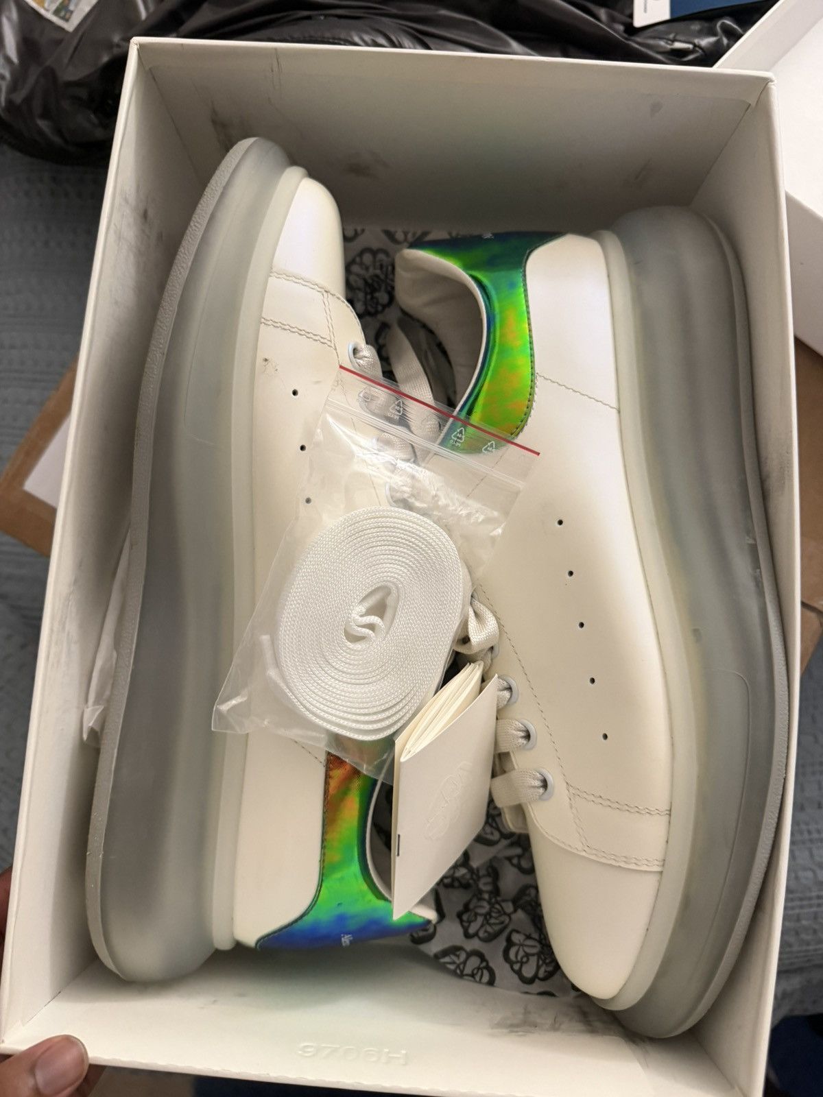 Alexander McQueen Clear Sole - Iridescent Size US 13 / EU 46 - 8 Thumbnail