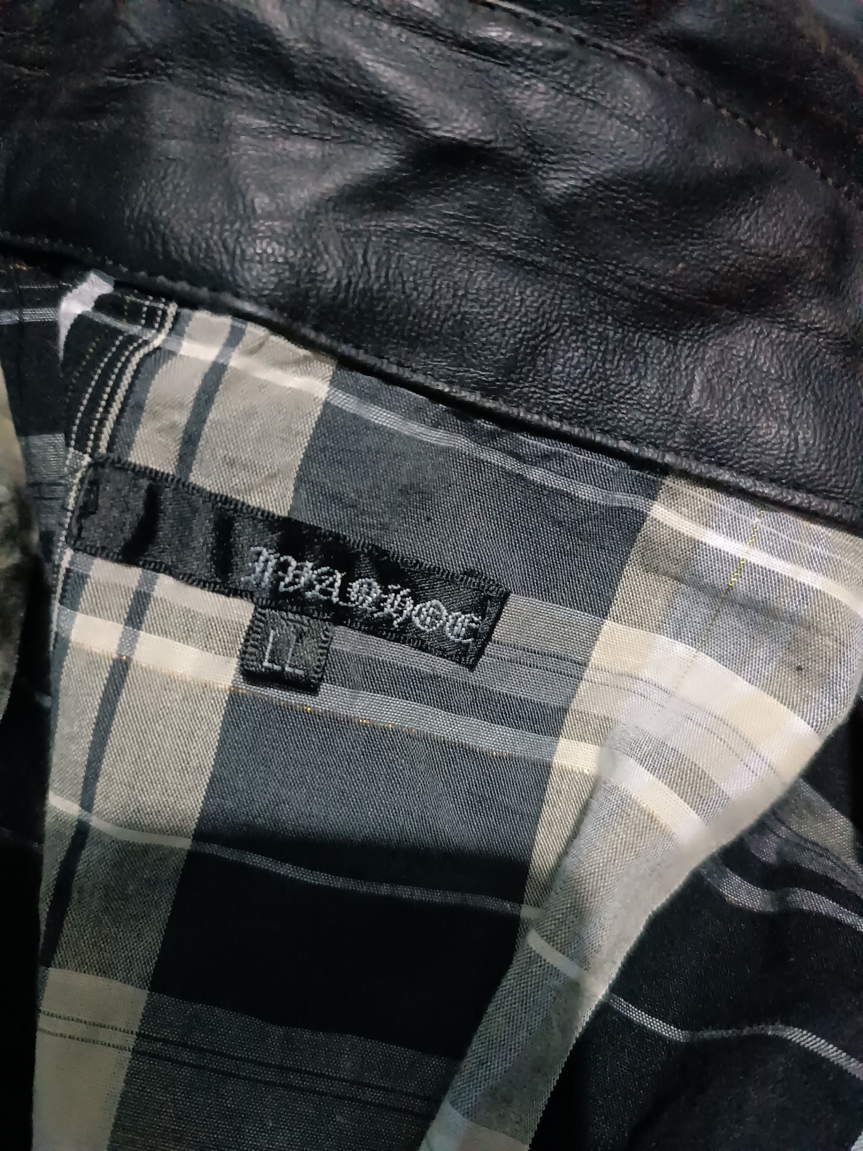 14th Addiction × Japanese Brand Japanese Brand Western Style Cotton Faux Leather Shirt Size US L / EU 52-54 / 3 - 10 Thumbnail