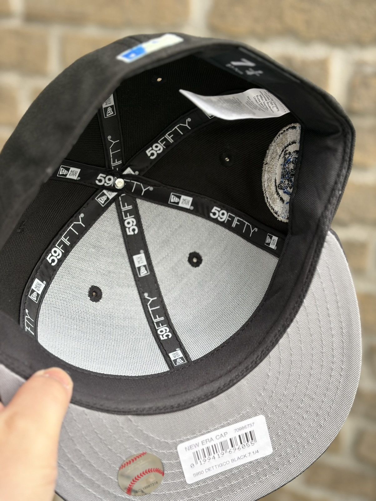 Topperz Black rip stop brim🔥🔥 Detroit Tigers size 7 1/4 Size ONE SIZE - 4 Thumbnail