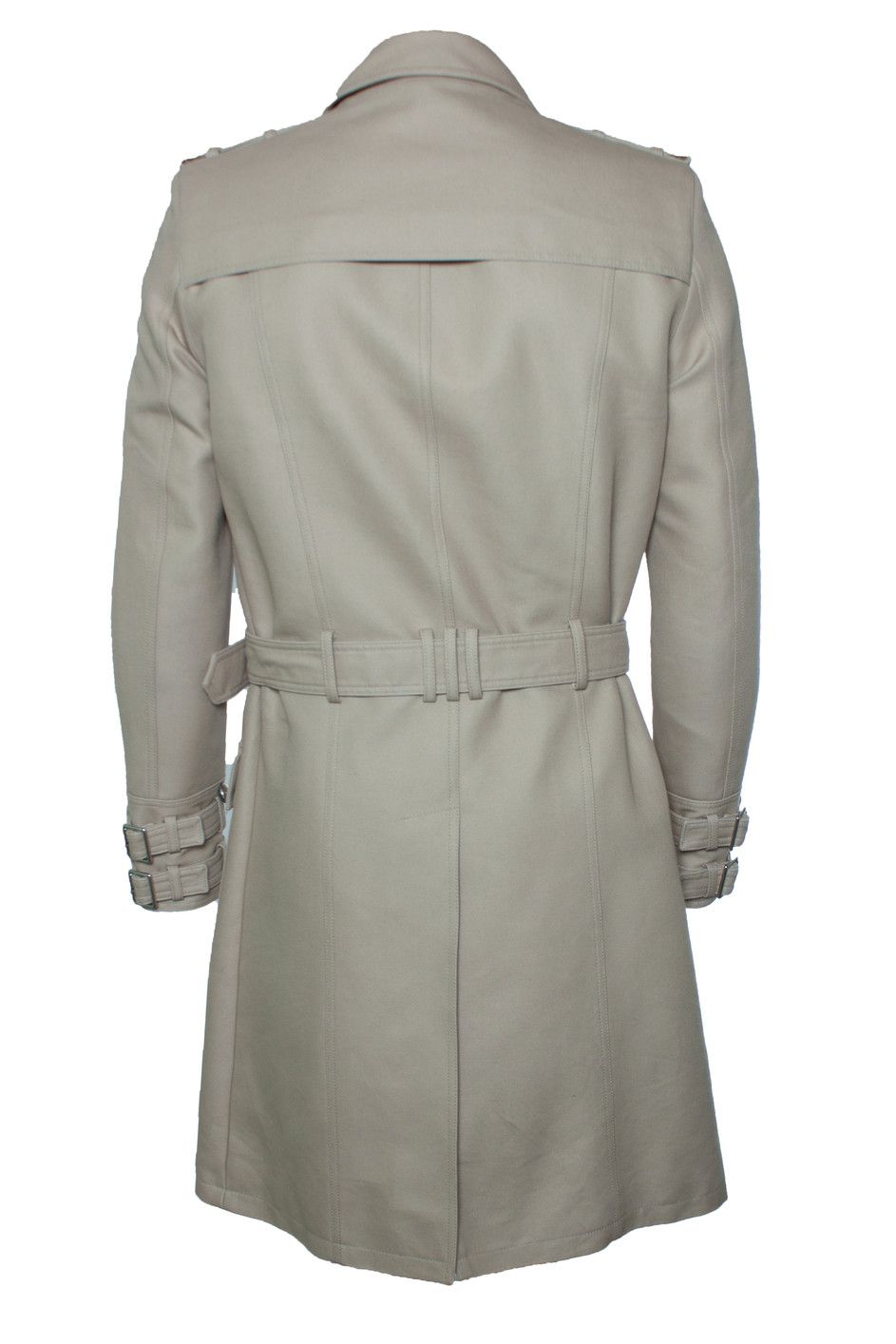 Balmain Balmain, Beige cotton military trenchcoat Size US L / EU 52-54 / 3 - 3 Thumbnail