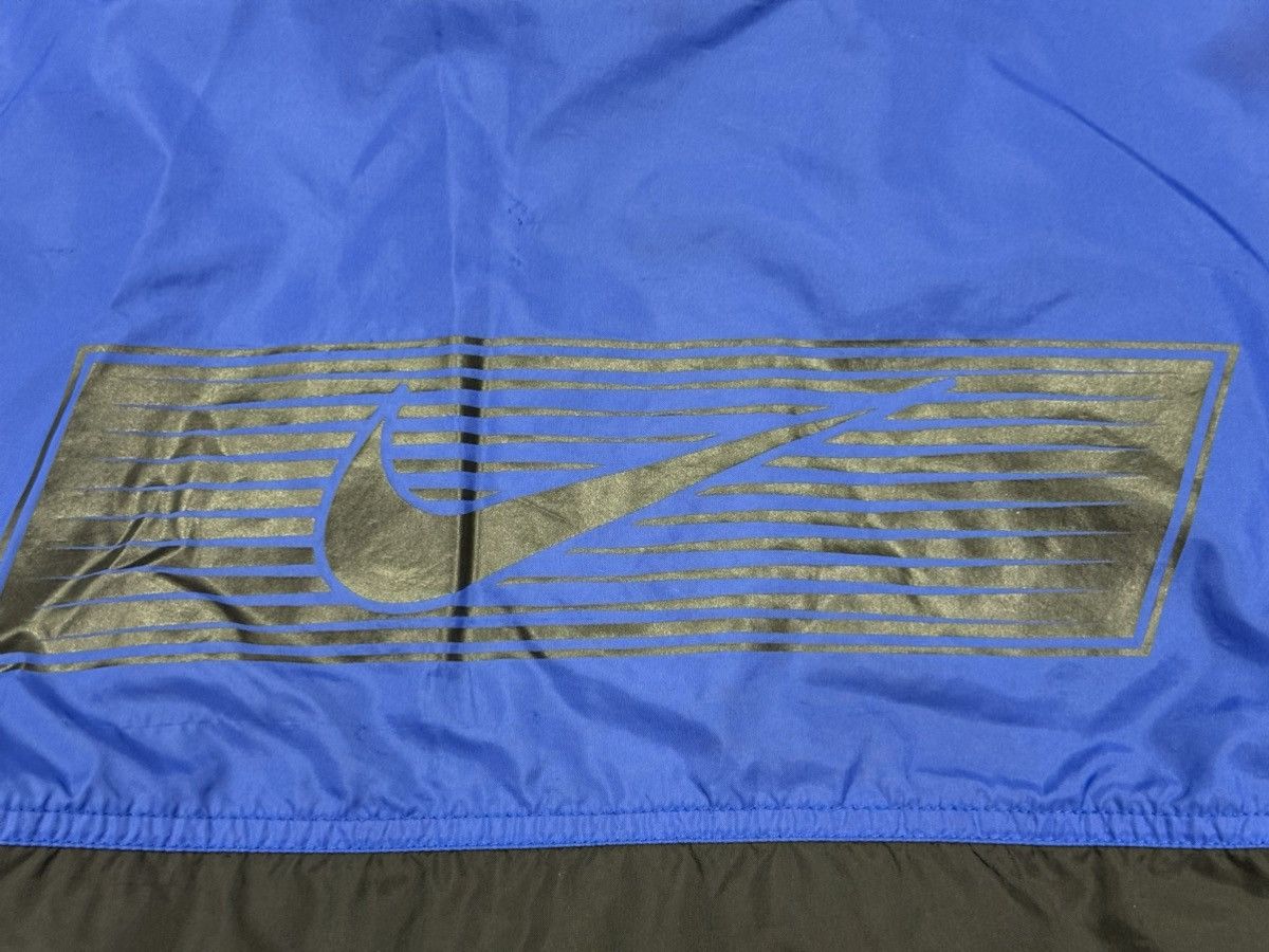 Nike Vintage 90s Nike White Tag Windbreaker Jacket Size US L / EU 52-54 / 3 - 3 Thumbnail