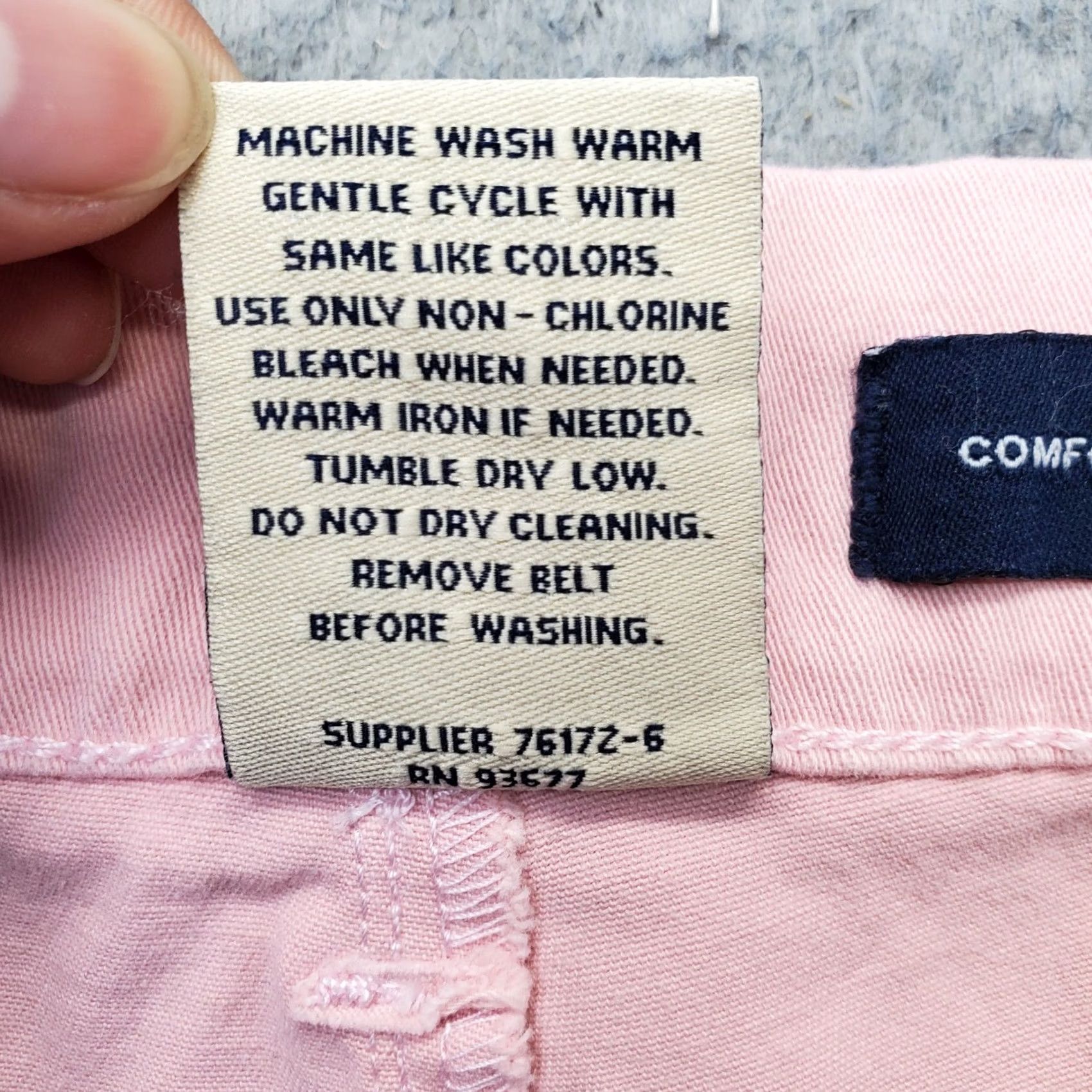 Vintage St. John's Bay Shorts Mens 42 Pink Comfort Stretch Belted Waist Classic Fit Shirt Size US 42 / EU 58 - 7 Thumbnail