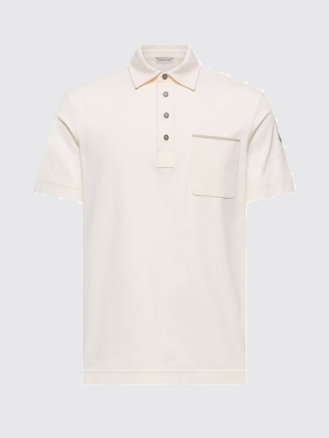 Moncler Moncler Polo Shirt Men White Size US M / EU 48-50 / 2 - 1 Preview