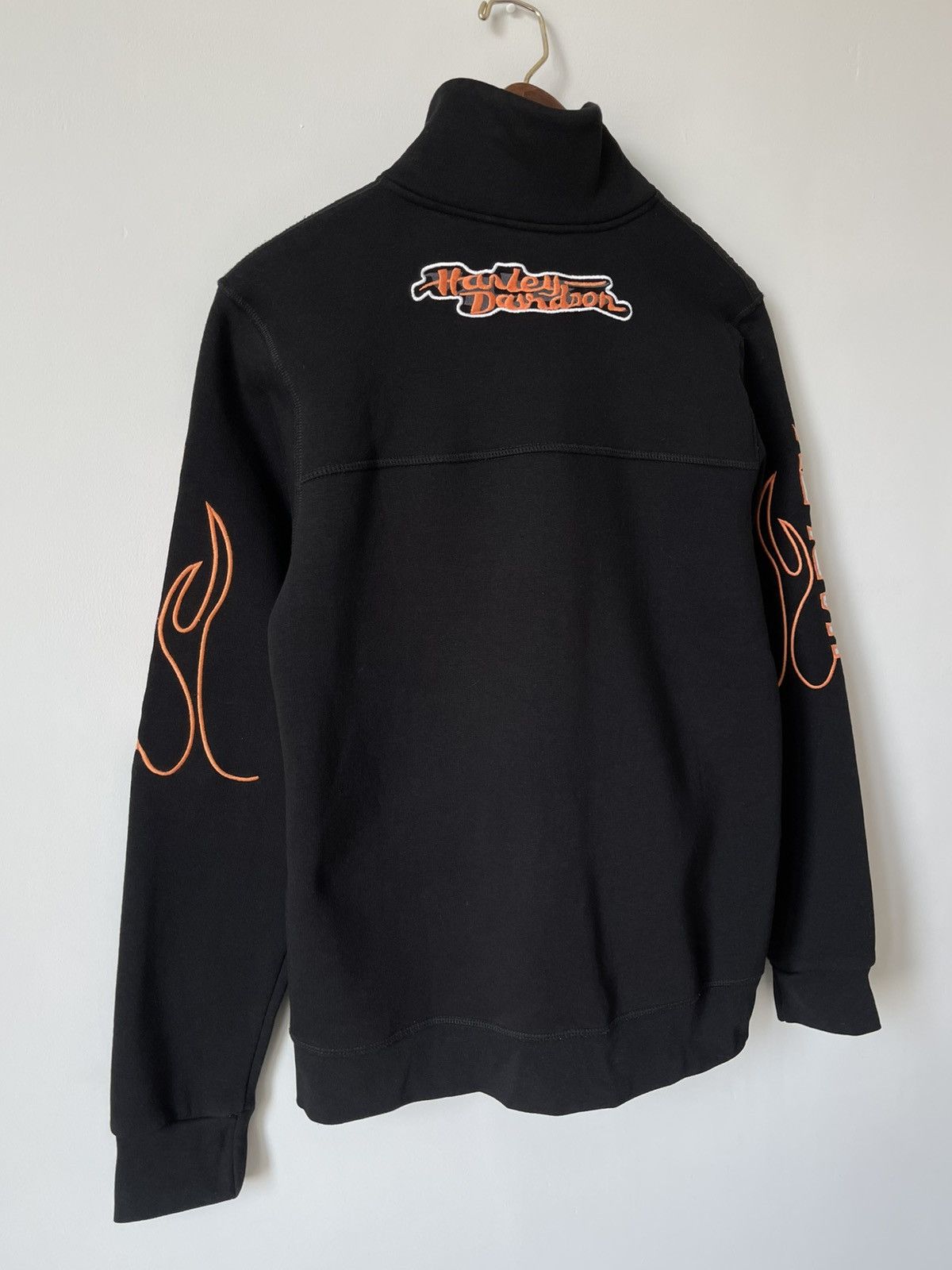 Harley Davidson Vintage Harley Davidson Y2k Moto Racing Zip Up Sweatshirt Size US M / EU 48-50 / 2 - 9 Thumbnail