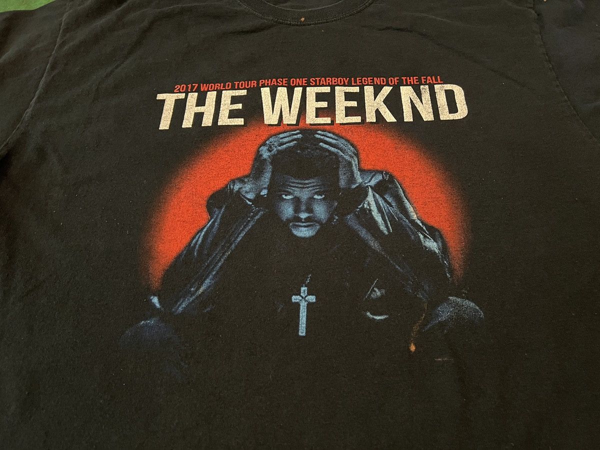 The Weeknd The Weekend Starboy: Legend of the Fall 2017 Tour Dates Tee Size US XL / EU 56 / 4 - 2 Thumbnail