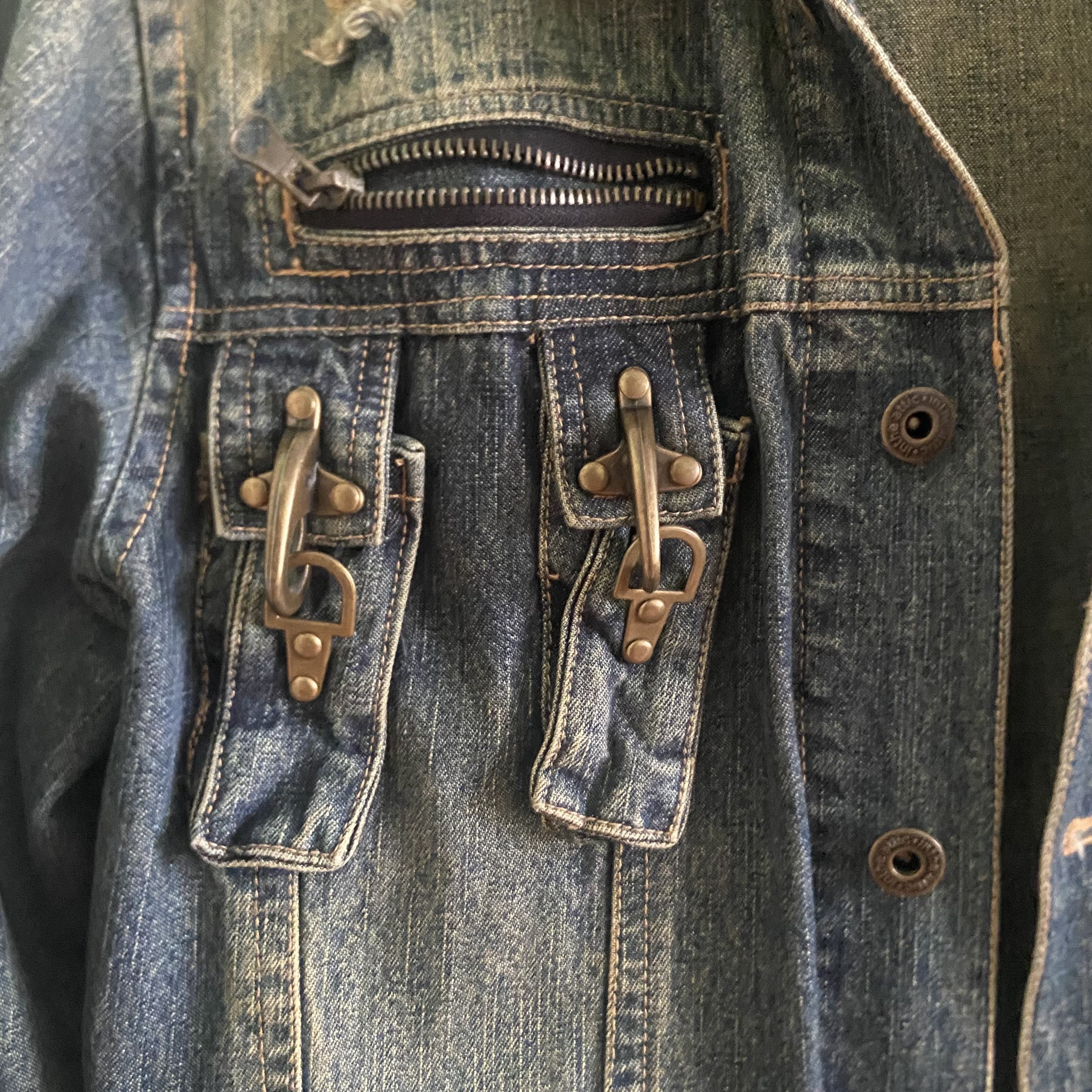 In The Attic In The Attic Denim Utility Jacket Size US L / EU 52-54 / 3 - 3 Thumbnail