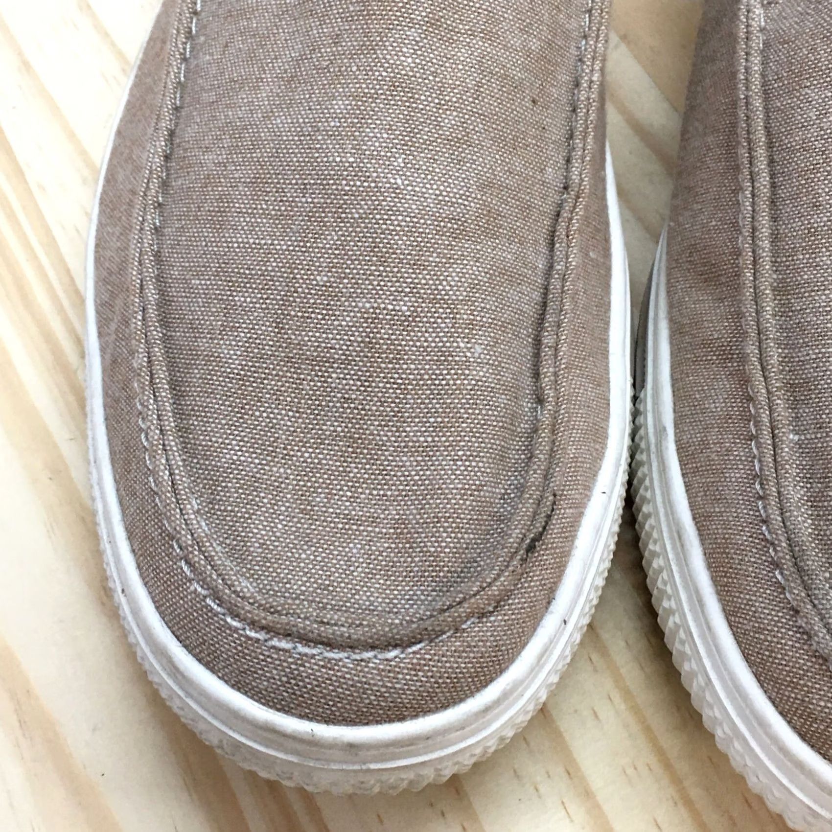 Vintage Reaction Kenneth Cole Shoes Mens Ankir Slip On Sneakers Brown Fabric Low Top) Size US L / EU 52-54 / 3 - 7 Thumbnail