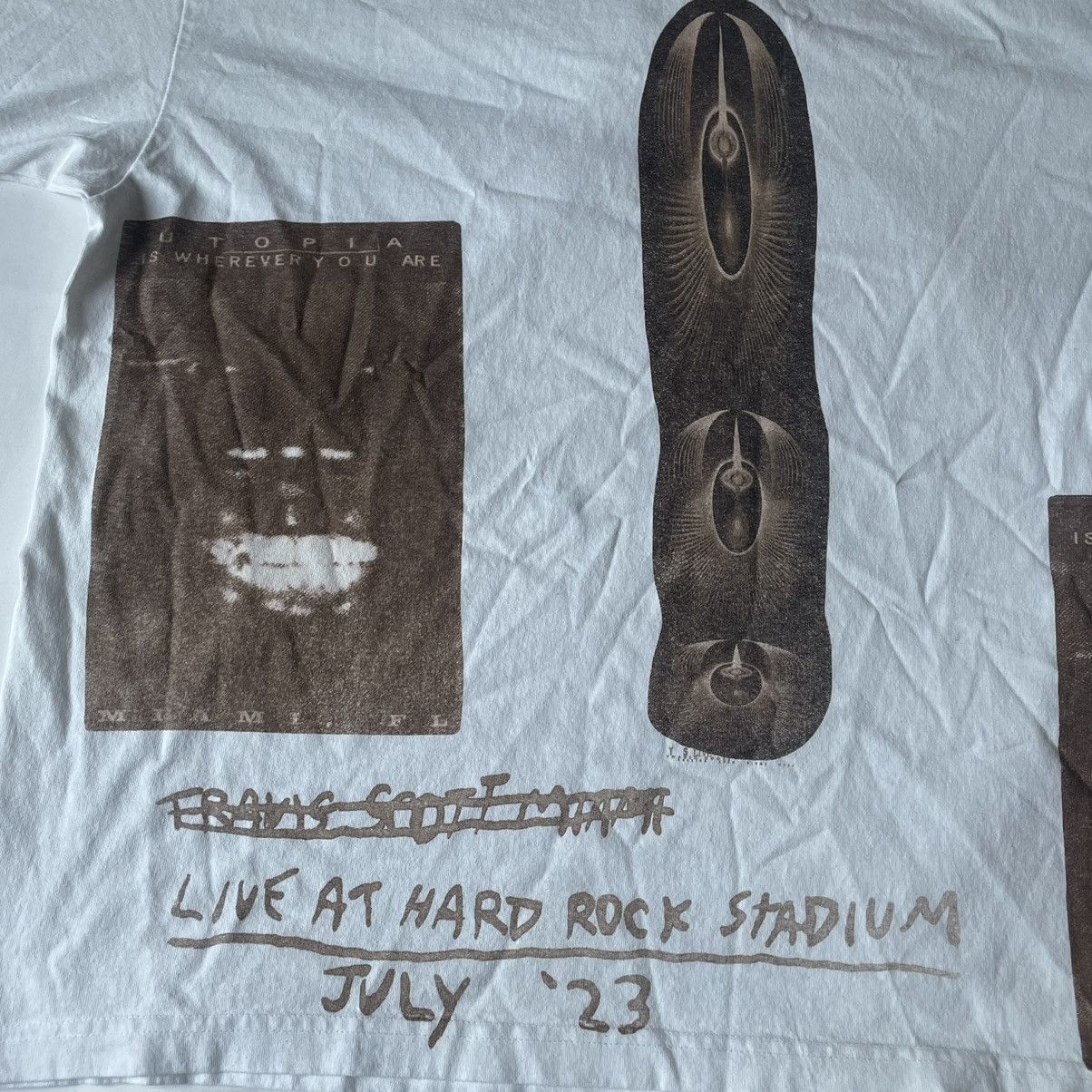 Travis Scott Sold Out New Travis Scott Rolling Loud UTOPIA MIAMI 2023 Size US L / EU 52-54 / 3 - 3 Thumbnail