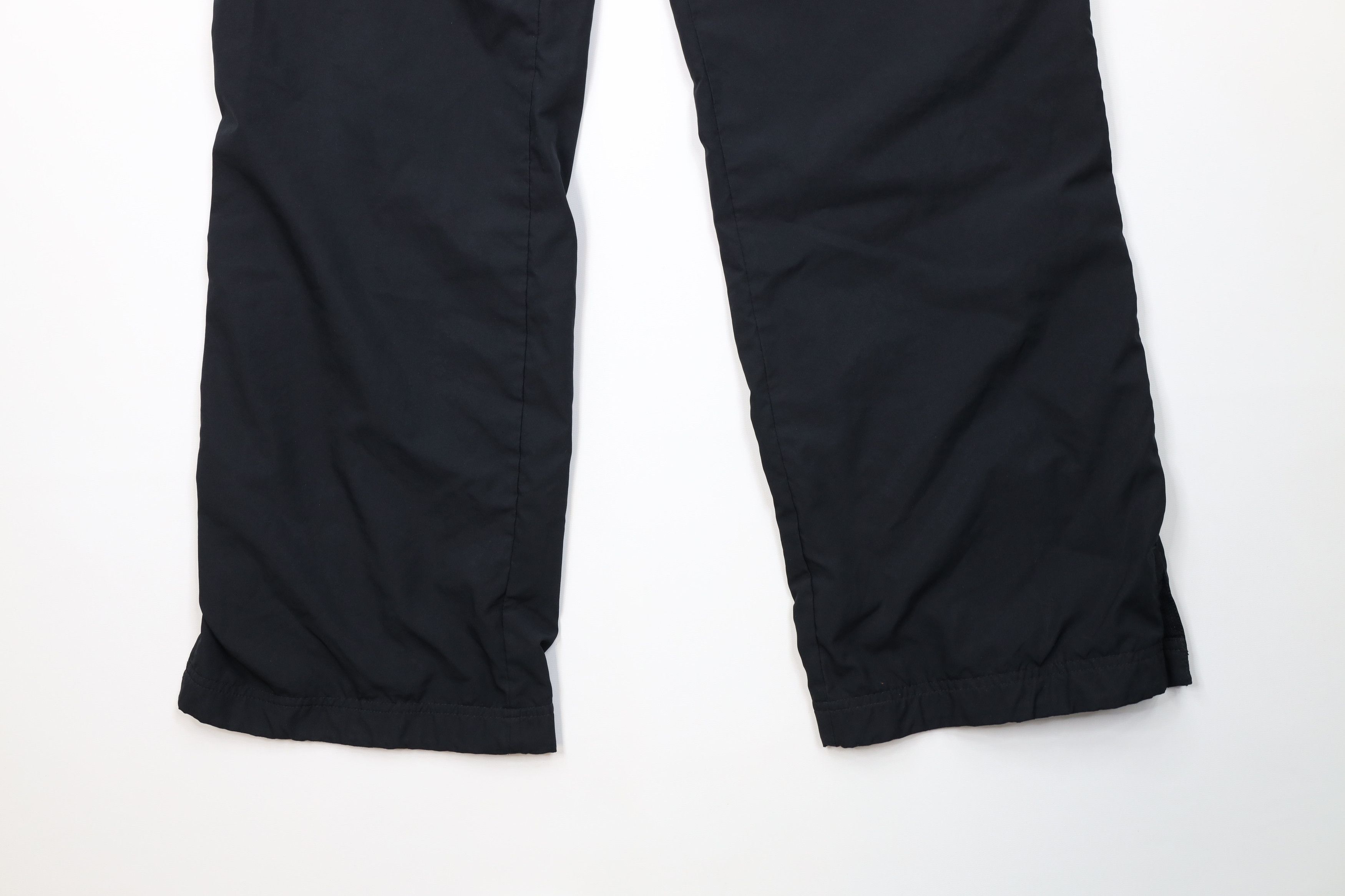 Nike Vintage Y2K Nike Mini Swoosh Lined Wide Leg Pants Black Size 32" / US 10 / IT 46 - 4 Thumbnail