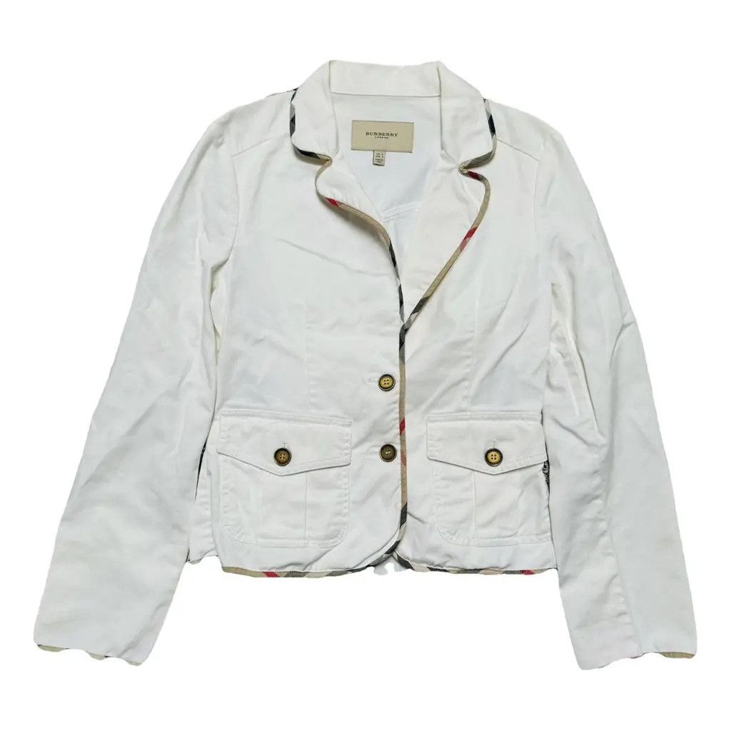 Burberry Burberry Suit Jacket with pattern Size: UK 8 Size S / US 4 / IT 40 - 1 Thumbnail