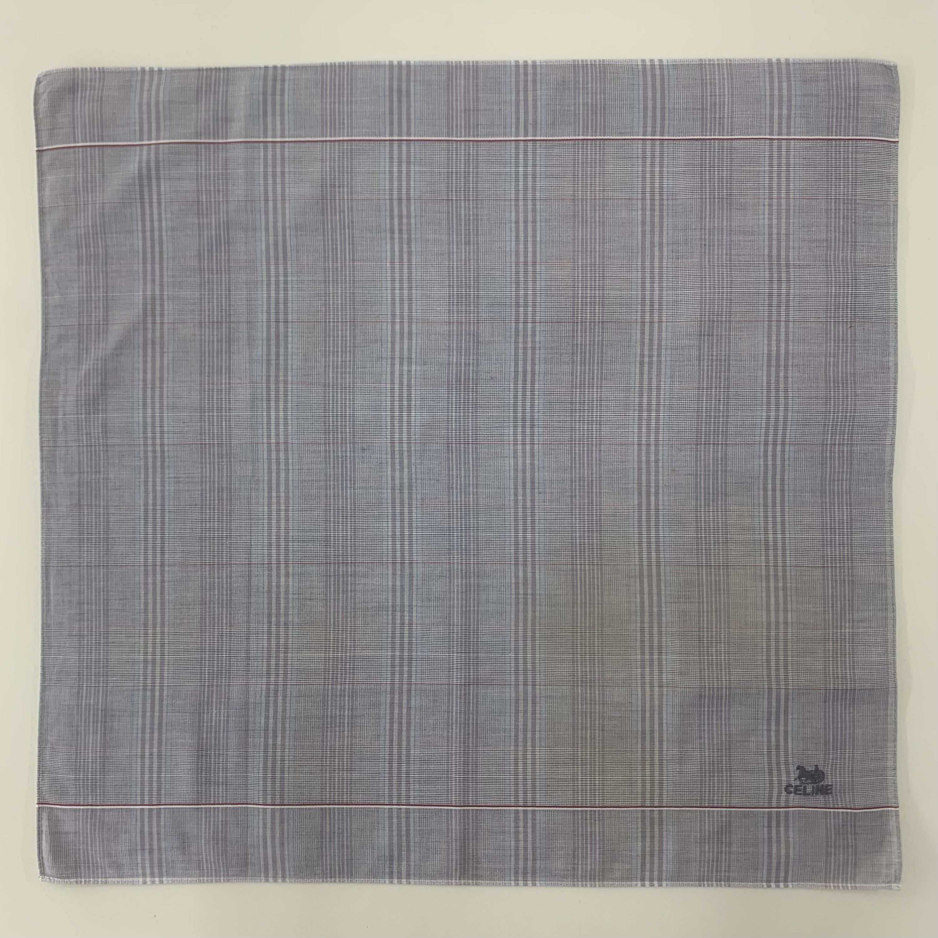 Celine Celine Handkerchief Bandana Neckerchief Pocket Square TB1111 Size ONE SIZE - 2 Thumbnail