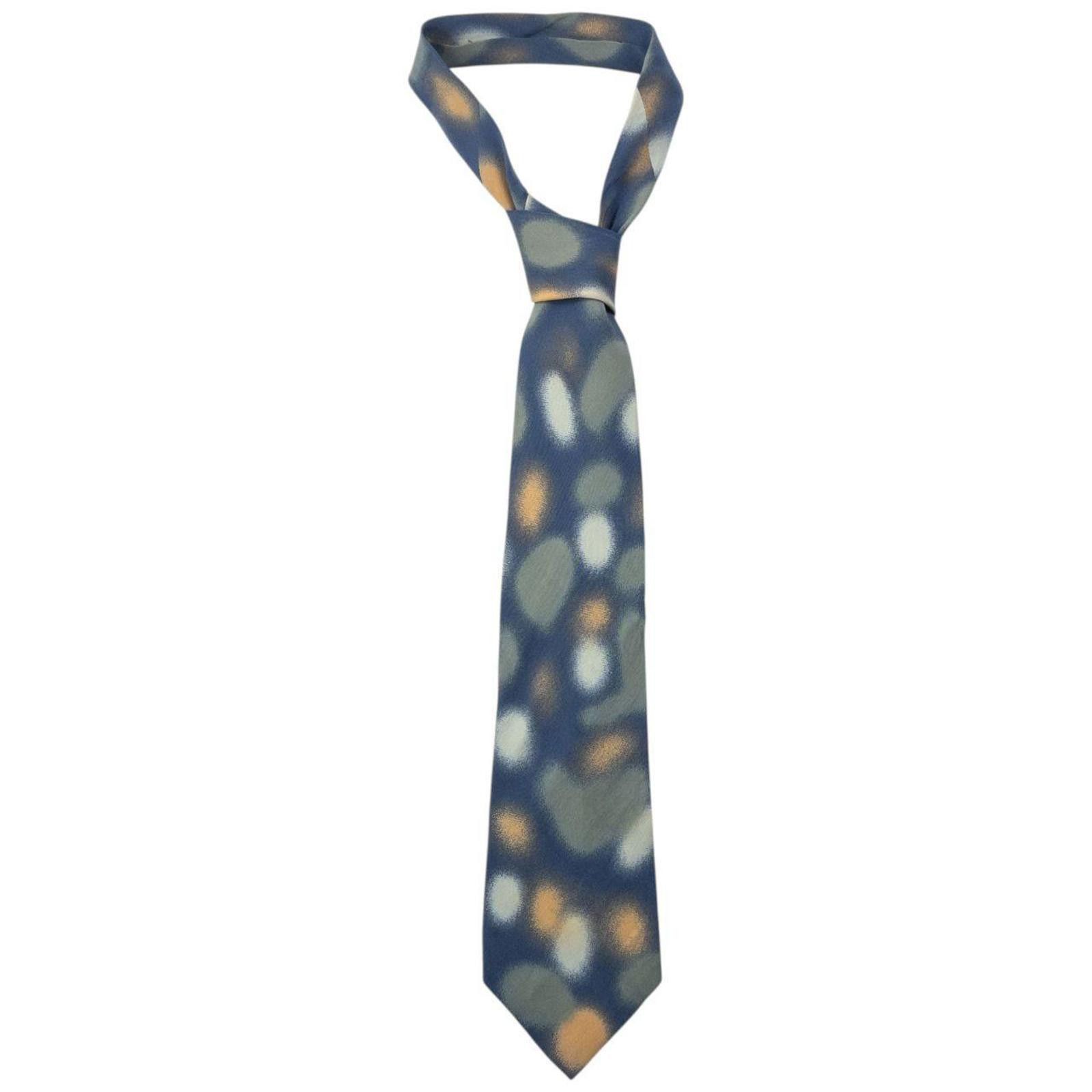 Issey Miyake Vintage Issey Miyake Pattern Silk Tie Size ONE SIZE - 1 Thumbnail