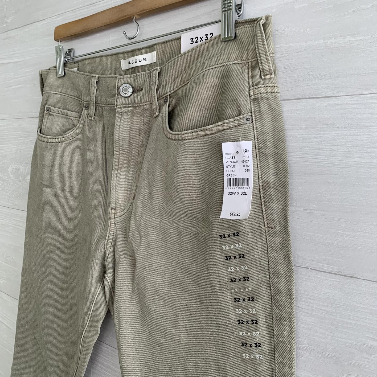 Pacsun NWT Pacsun - Pale green Skinny jeans, 32 x 32 Size US 32 / EU 48 - 4 Thumbnail