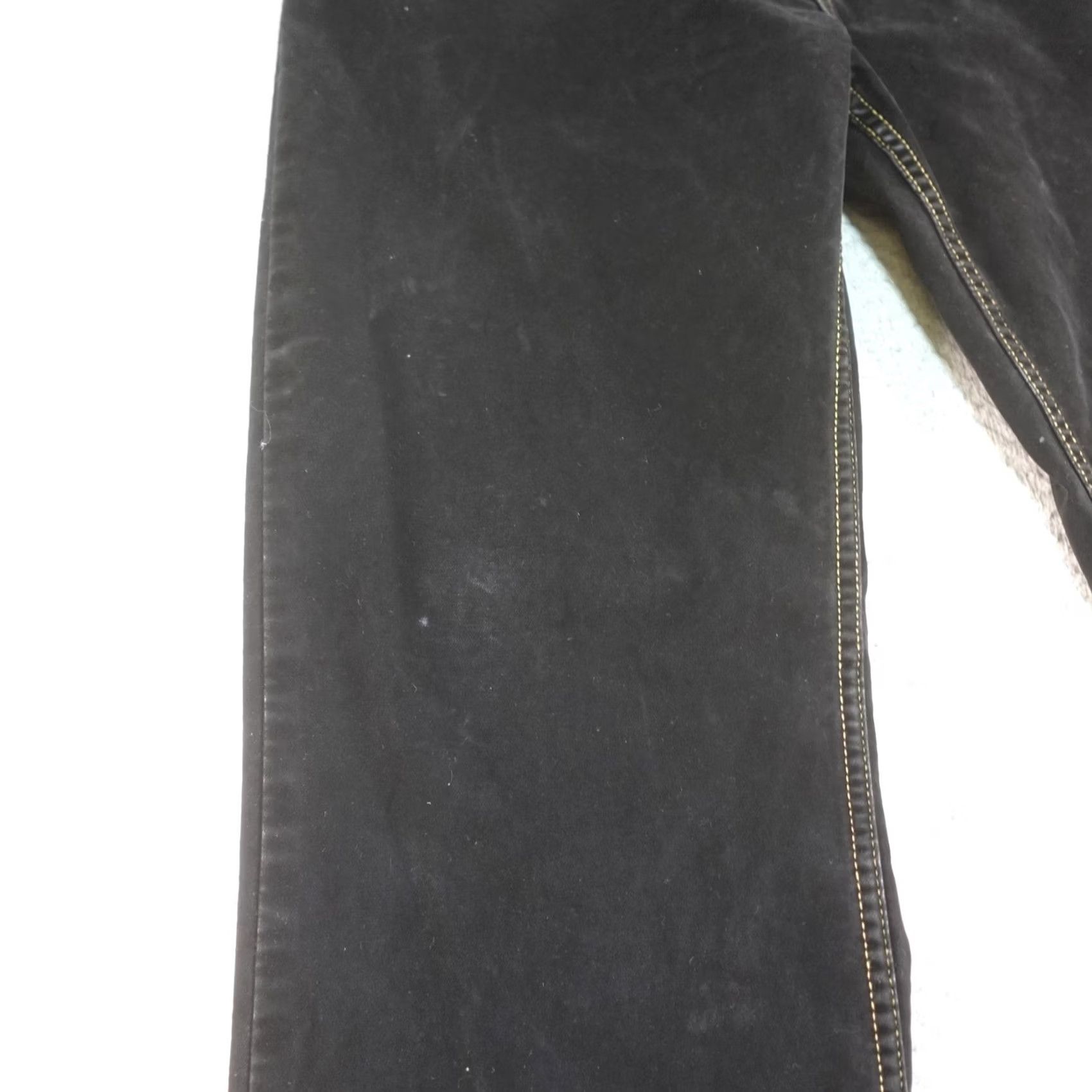 Denime VINTAGE Tommy Jeans Jeans Mens 32x32 Black Straight Leg Denim Y2K 2002 Soft Size US 32 / EU 48 - 3 Thumbnail