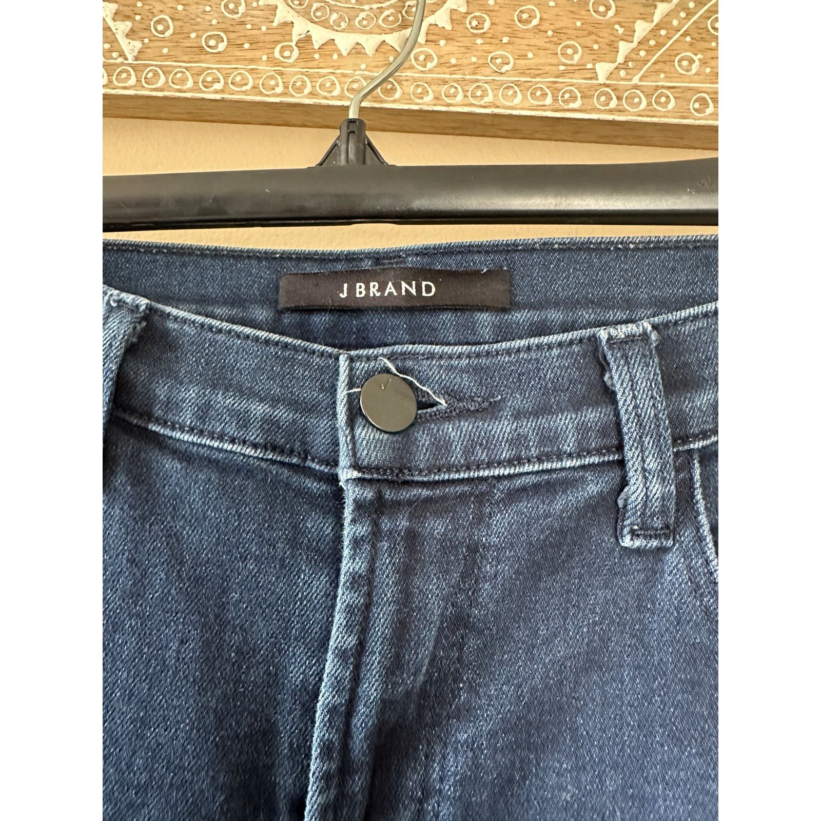 J Brand J Brand Rhythm Dark Wash Ankle Zip Denim Jeans 28 Size 28" / US 6 / IT 42 - 4 Thumbnail