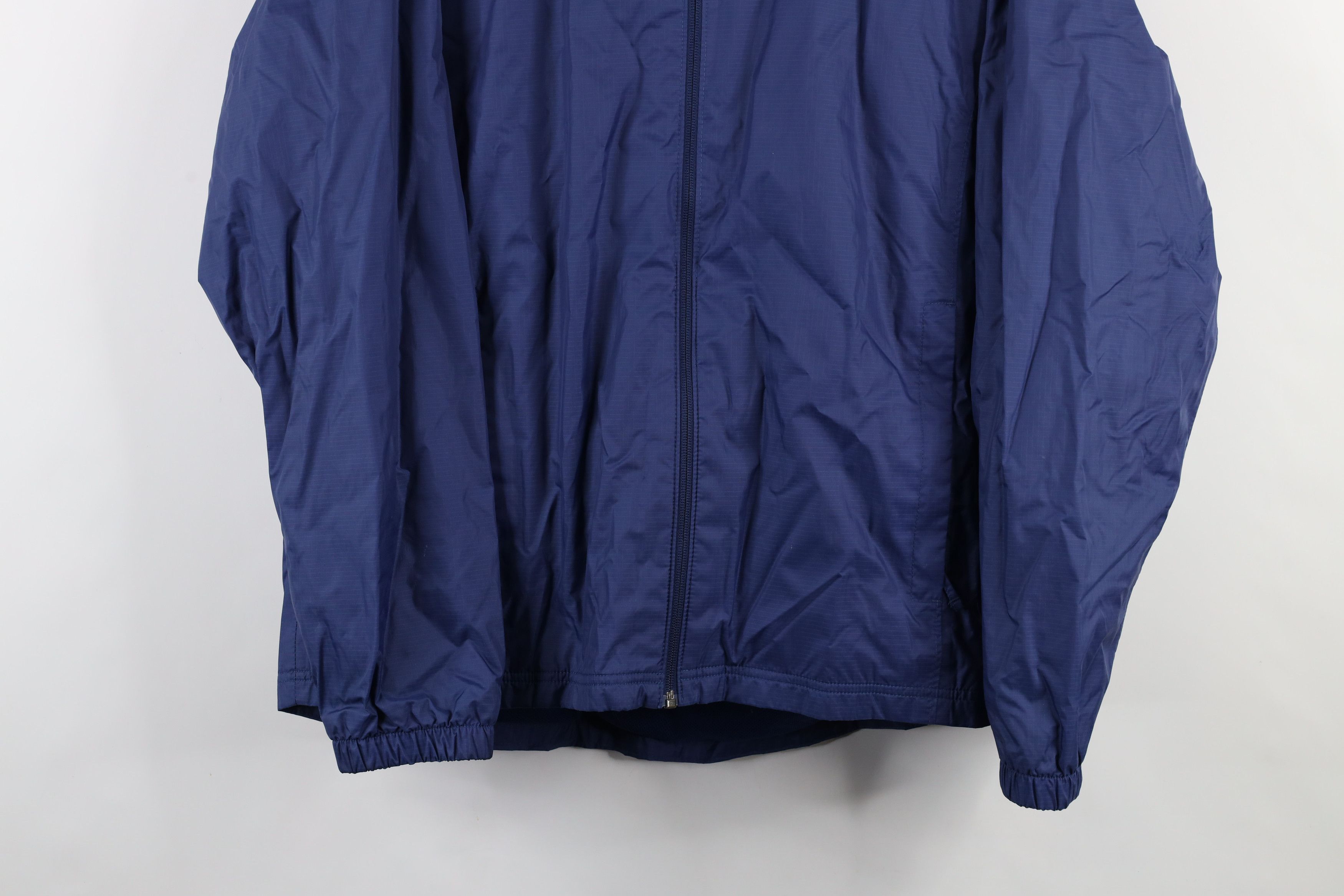 L.L. Bean × Vintage Vintage LL Bean Ripstop Hooded Windbreaker Rain Jacket Blue Size US L / EU 52-54 / 3 - 3 Thumbnail