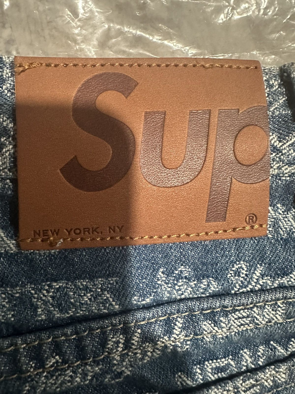 Supreme SUPREME MULTI TYPE JACQUARD REGULAR JEAN Size US 30 / EU 46 - 4 Thumbnail