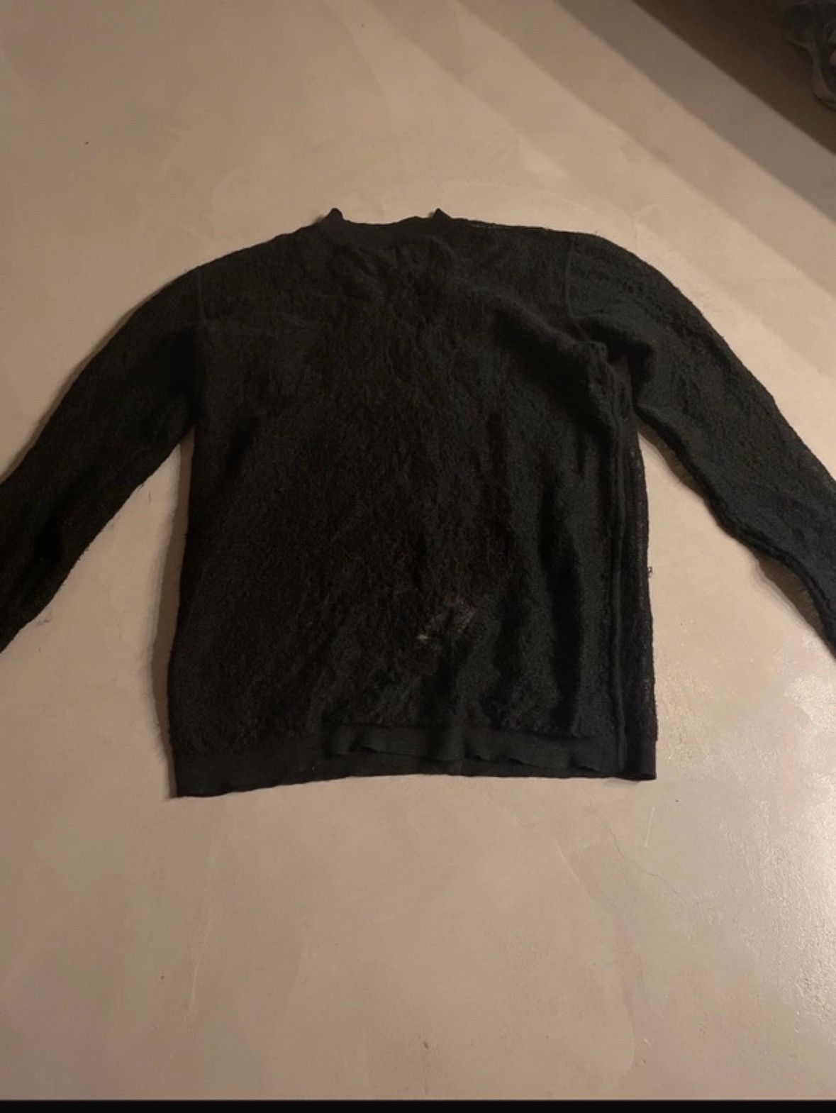 Rick Owens Rick Owens SS16 Mockneck sweater Size US L / EU 52-54 / 3 - 6 Thumbnail