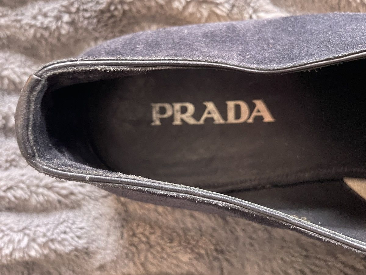 Prada Suede Derby’s w/espadrille soles Size US 13 / EU 46 - 11 Thumbnail