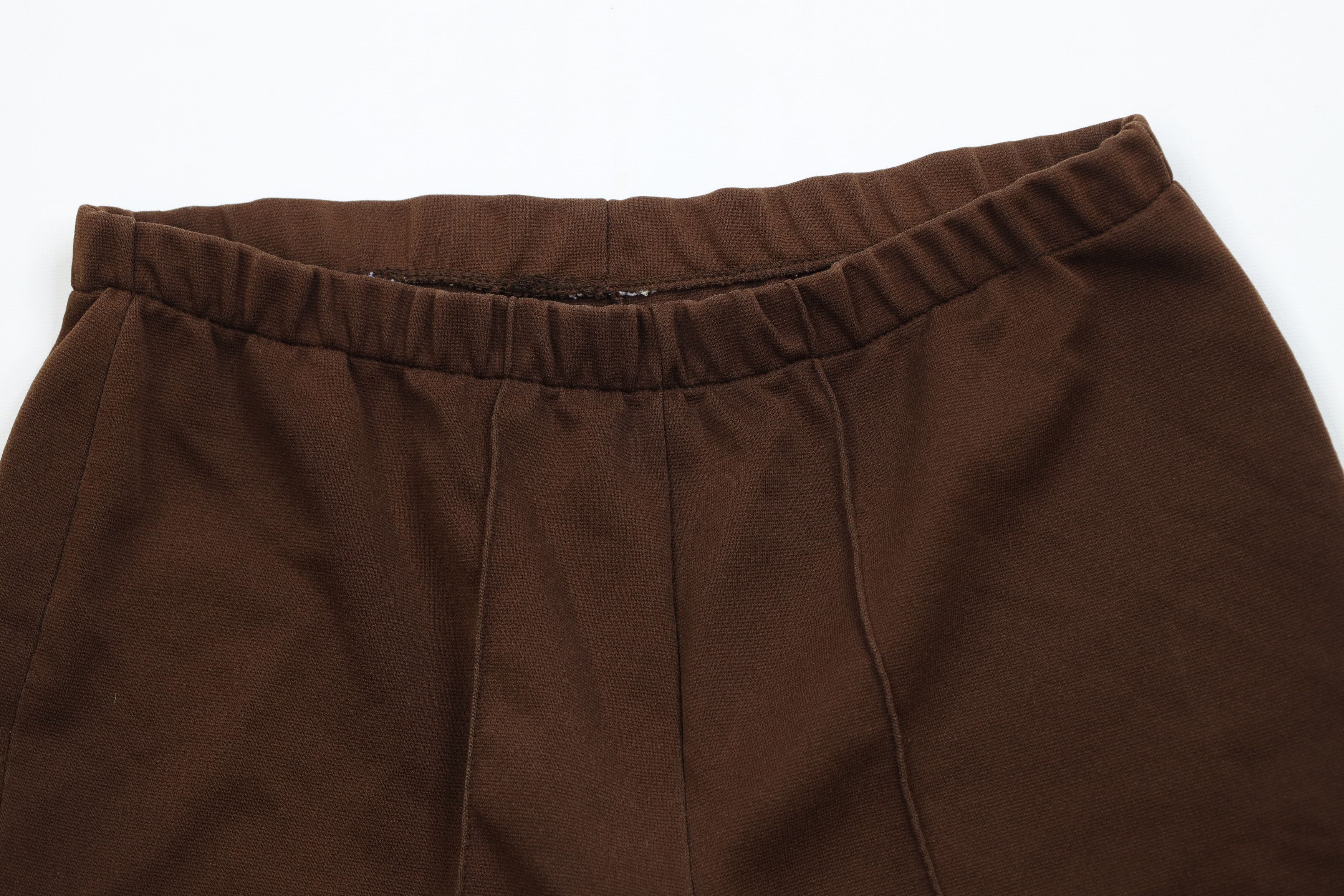 Vintage Vintage 70s Streetwear Blank Bermuda Hot Shorts Brown USA Size 38" / US 16 / IT 52 - 2 Thumbnail