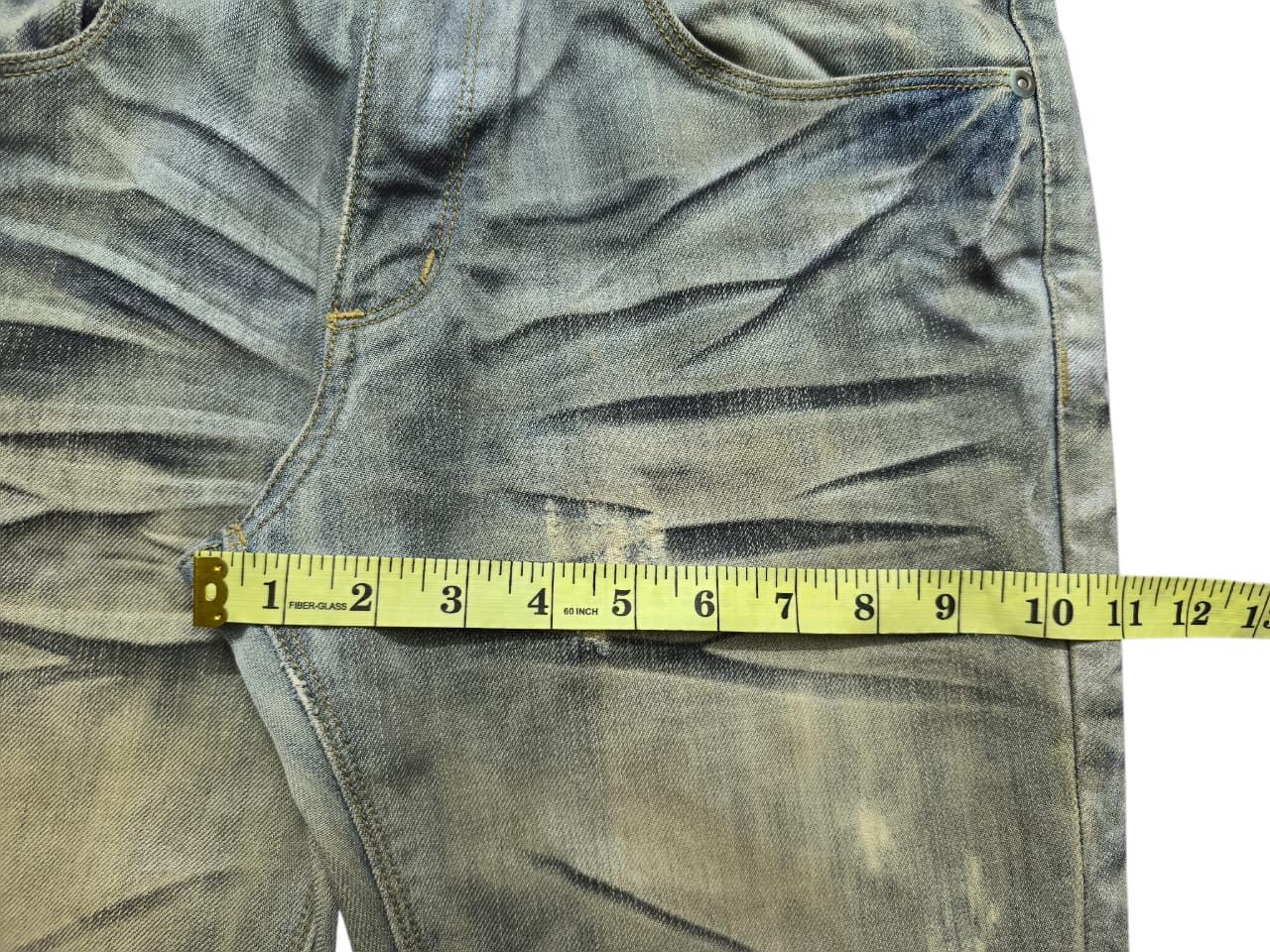 semanticdesign Semantic Design Clawmark Distressed Denim Size US 30 / EU 46 - 14 Thumbnail