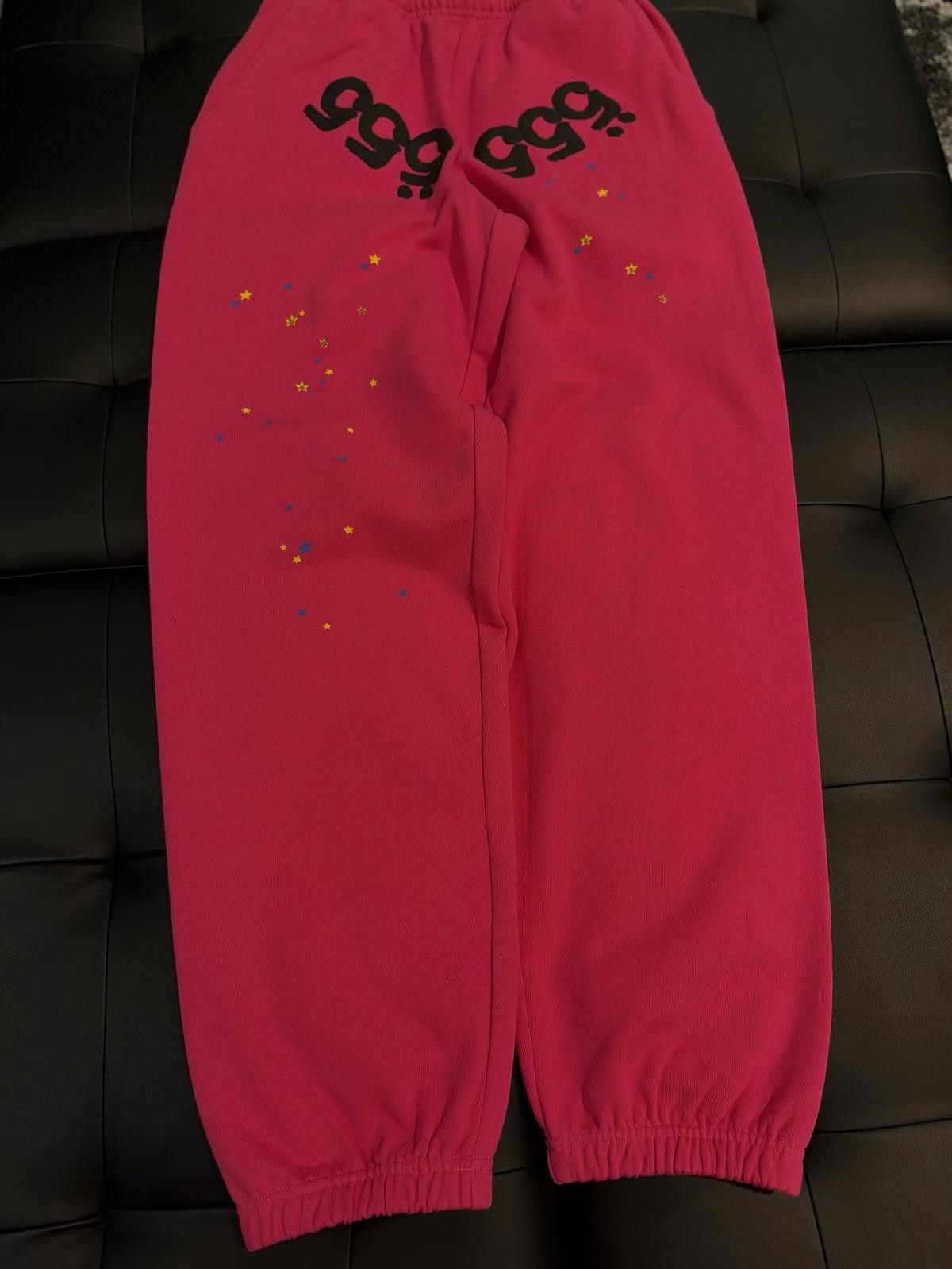 Sp5der Size S - Sp5der Worldwide Pink Sweatpants Spider Size US 30 / EU 46 - 5 Thumbnail