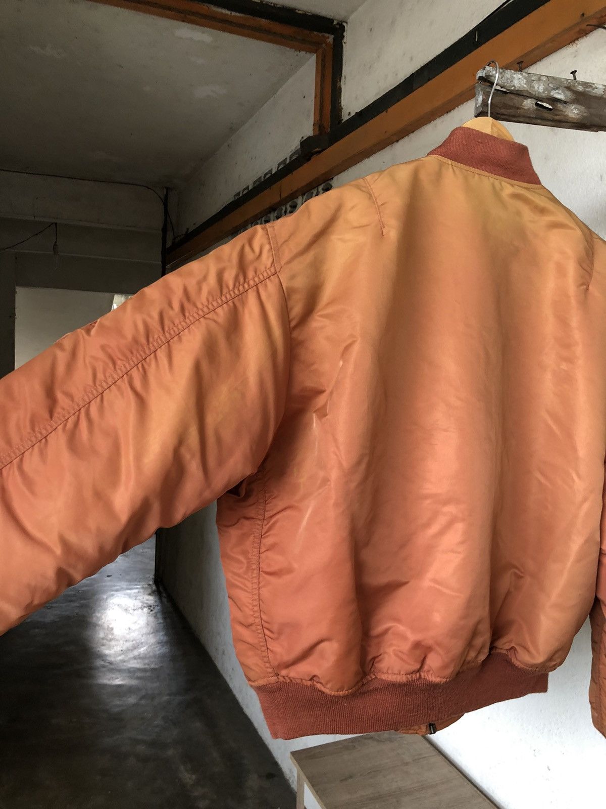 Lee Rare❗️Vintage 90s Lee Faded Colour Military Bomber Jacket Size US XL / EU 56 / 4 - 13 Thumbnail