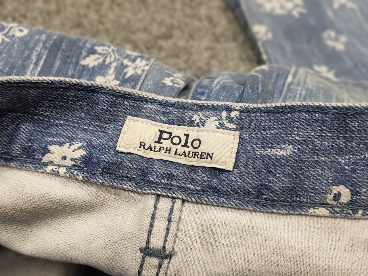 Polo Ralph Lauren Vintage Polo Ralph Lauren Slim Callen Pattern Denim Jeans Size 25" / US 0 / IT 36 - 12 Thumbnail