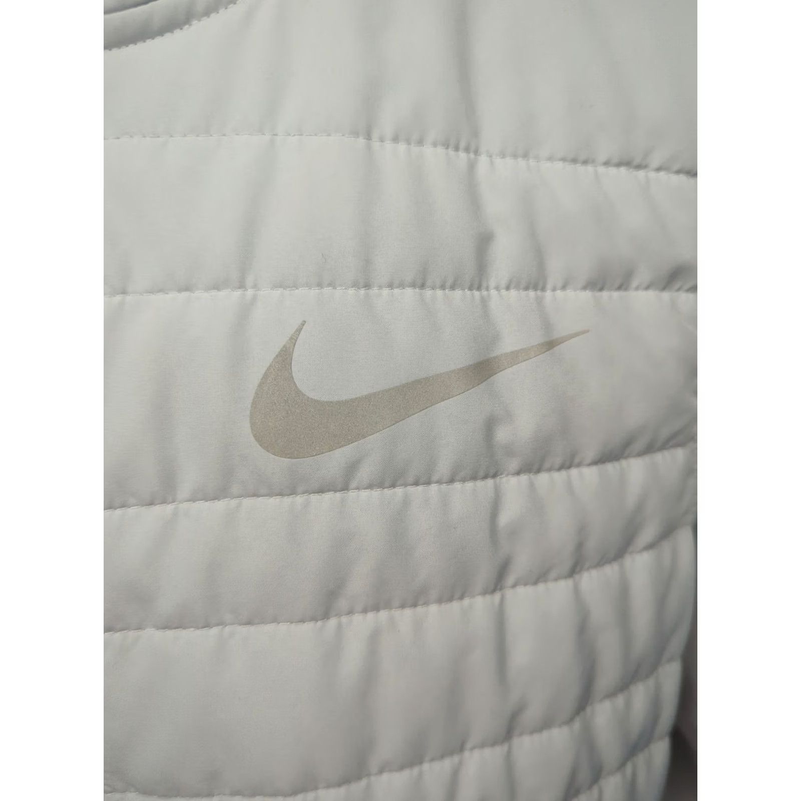Nike Nike Thermosoft Essential Quilted Running Jacket Gray Mens XL X-Large Therma-Fit Size US XL / EU 56 / 4 - 5 Thumbnail