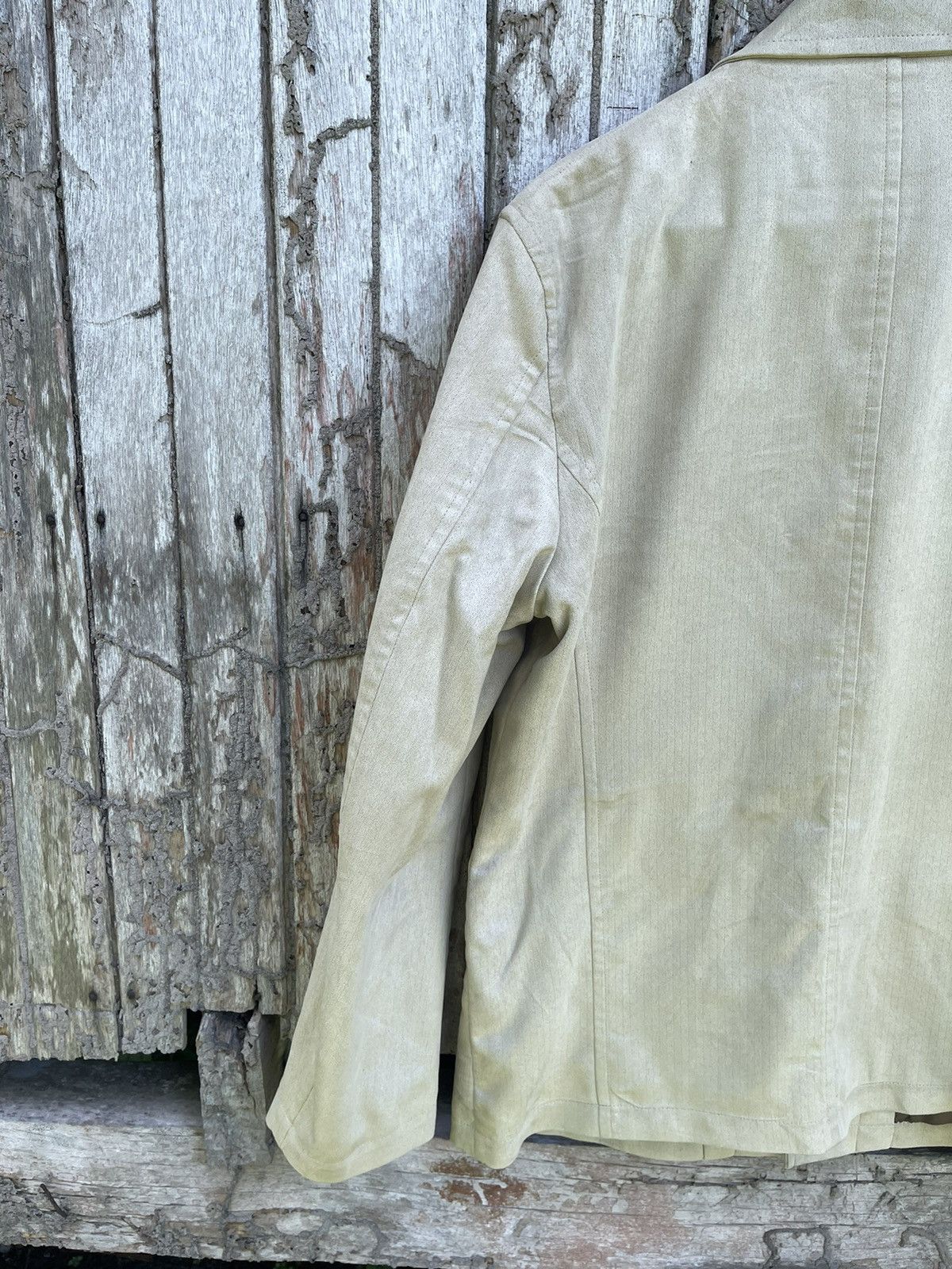 Japanese Brand Kansai Yamamoto Sissy Beige Work Jacket Size M Size US M / EU 48-50 / 2 - 9 Thumbnail