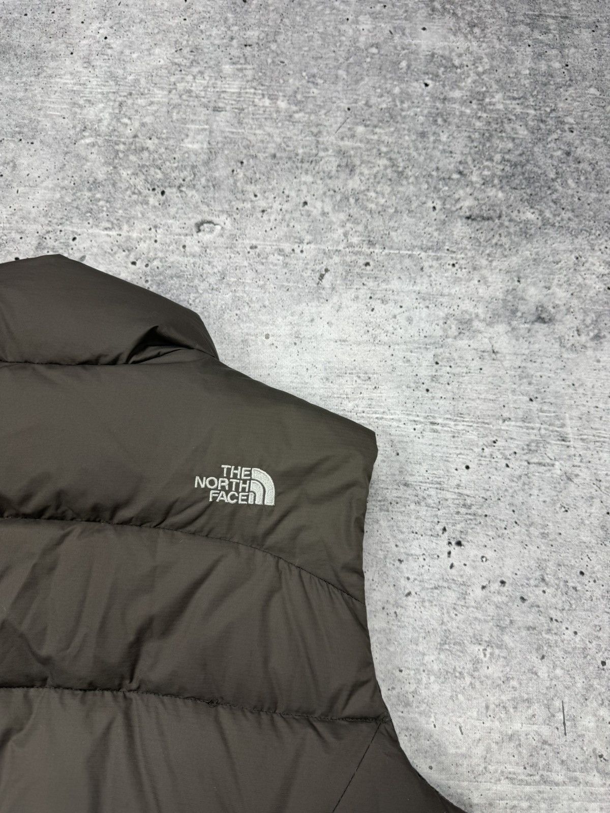 The North Face × Vintage Vintage Y2K The North Face 700 Down Brown Puffer Vest Jacket Size L / US 10 / IT 46 - 22 Thumbnail