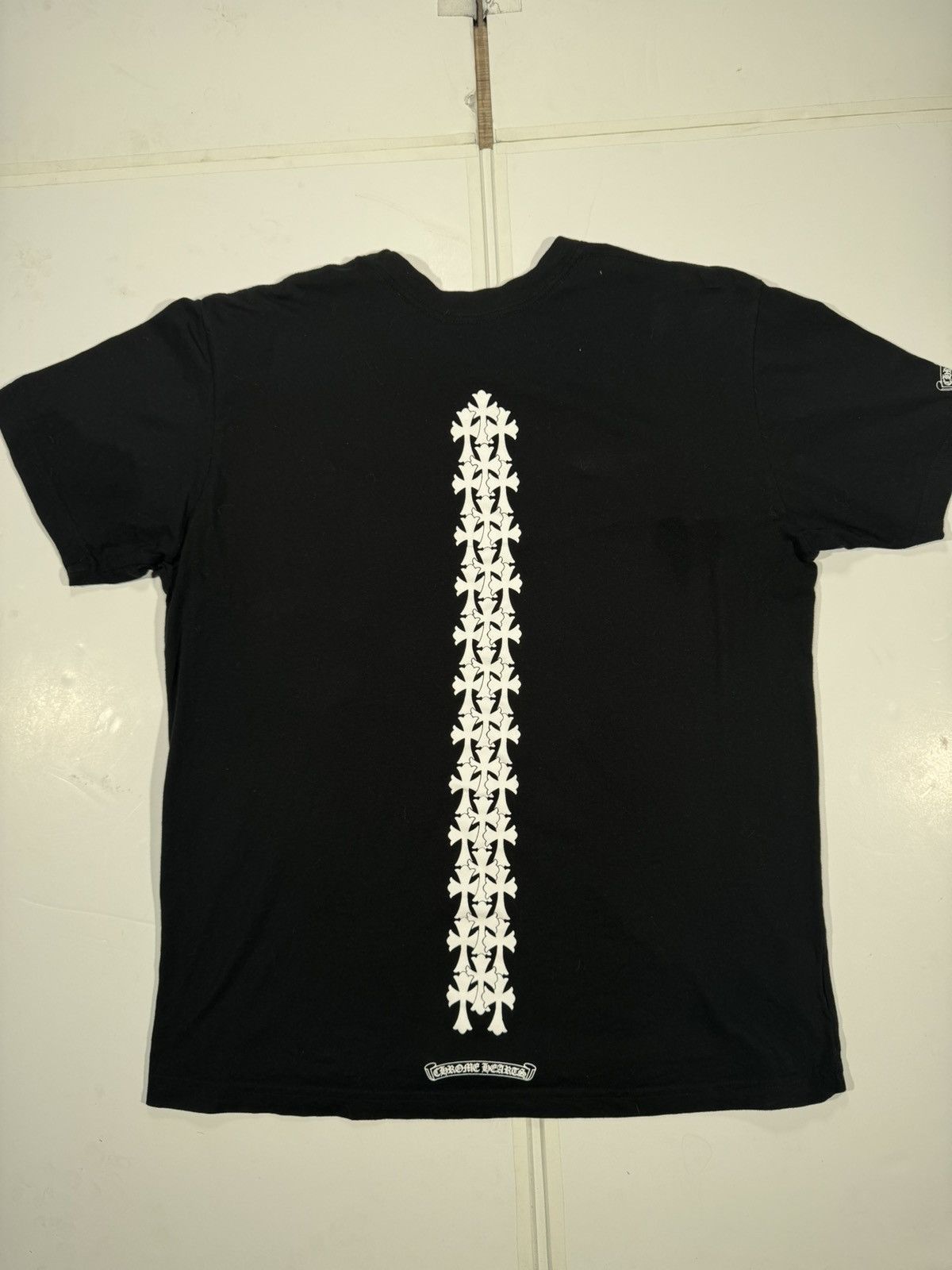 Chrome Hearts Chrome Hearts 'Cross Spine' Pocket Tee Sz XXL Size US XXL / EU 58 / 5 - 5 Thumbnail