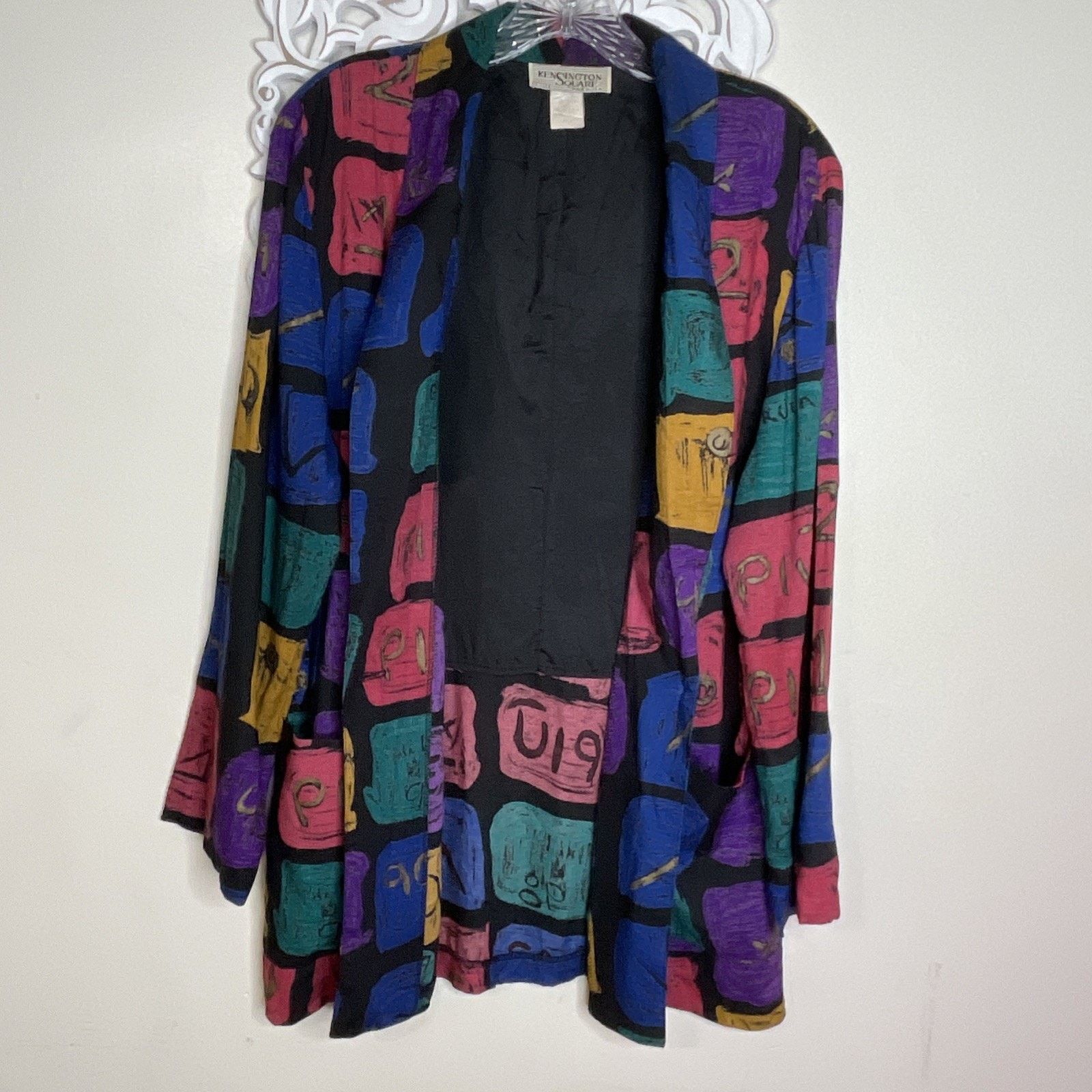Other VTG KENSINGTON SQUARE size PM Blazer Eclectic Artsy Made USA Size M / US 6-8 / IT 42-44 - 17 Thumbnail