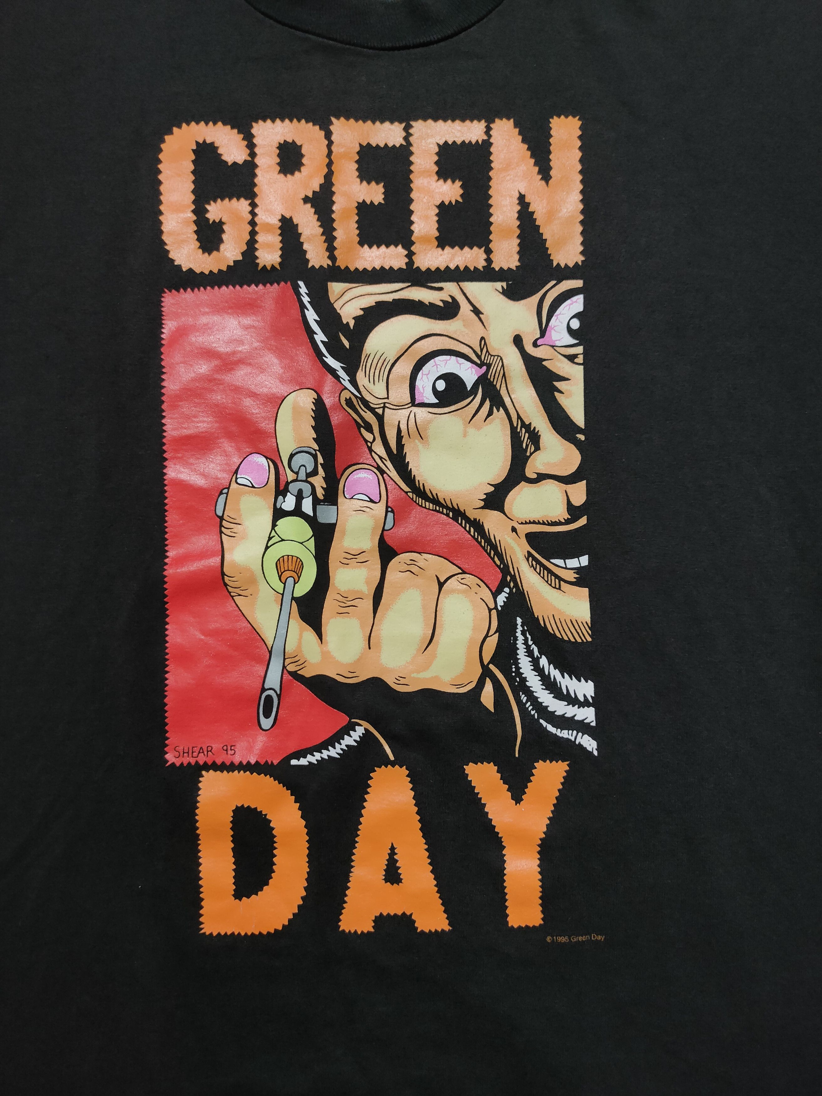 Band Tees Rare Greenday band t shirt Size US XL / EU 56 / 4 - 3 Thumbnail
