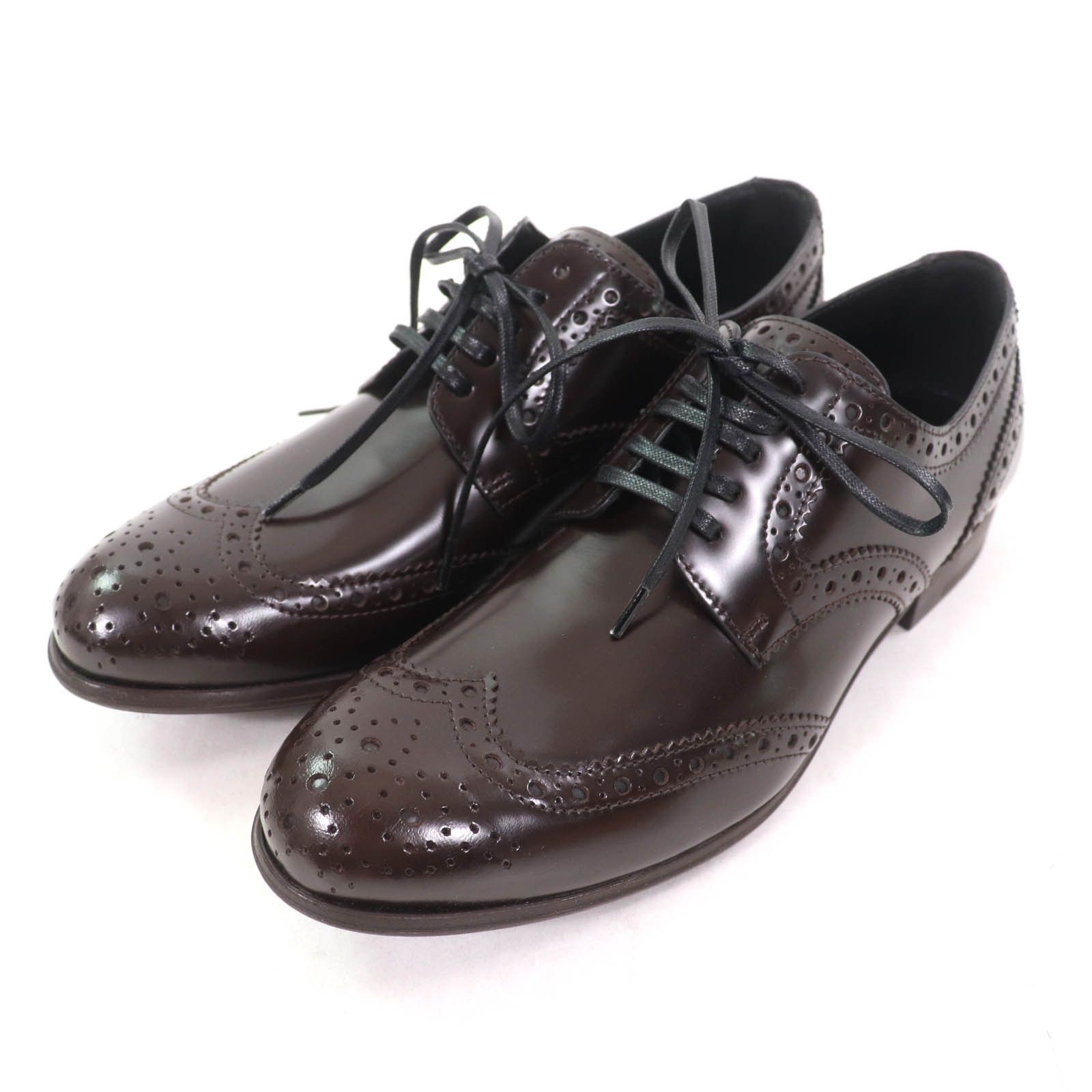 Dolce & Gabbana Dolce&Gabbana Wing tip Leather Lace-up Shoes Leather Shoes