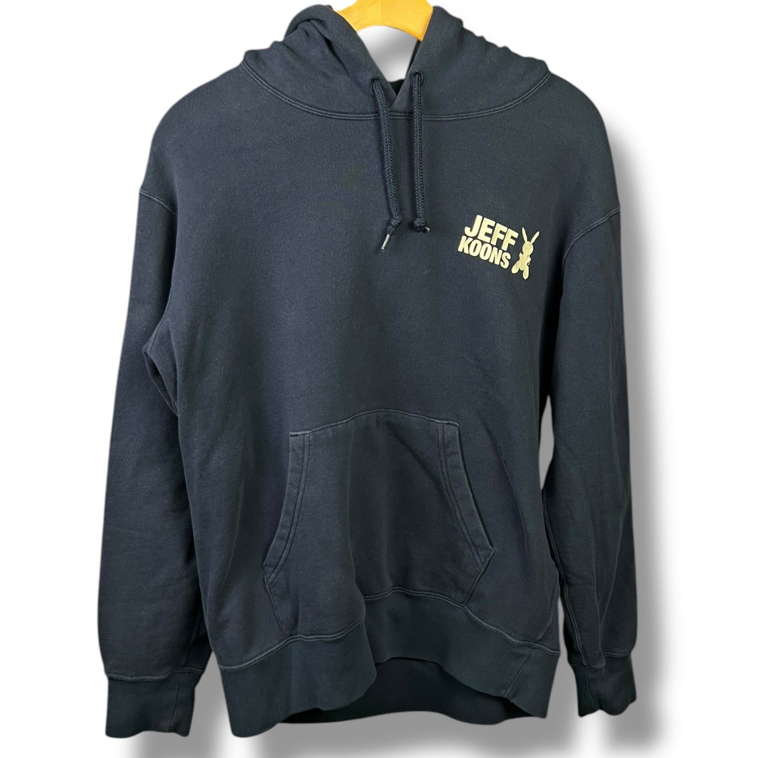 Uniqlo Men's JEFF KOONS x UNIQLO Navy Blue Rabbit Hoodie Size L Size US L / EU 52-54 / 3 - 1 Thumbnail