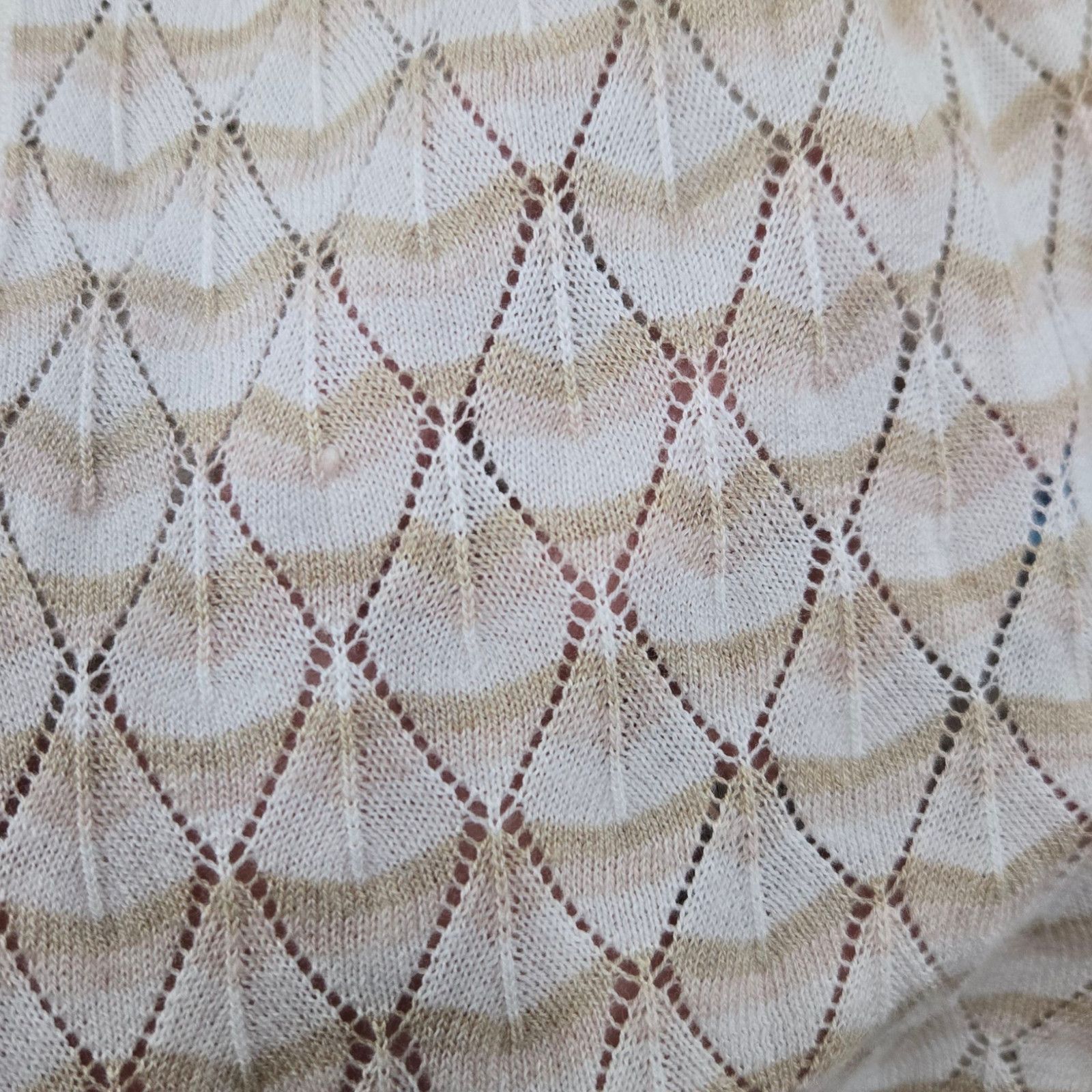 J.McLaughlin J. McLaughlin Beige Open Front Knit Cardigan Size Small Size S / US 4 / IT 40 - 6 Thumbnail
