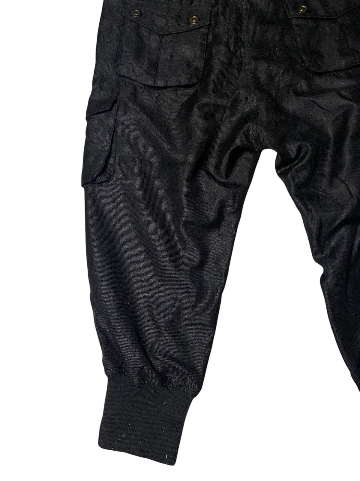 If Six Was Nine 2000's Civarize Waxed Zip Shorts Size US 31 - 11 Thumbnail