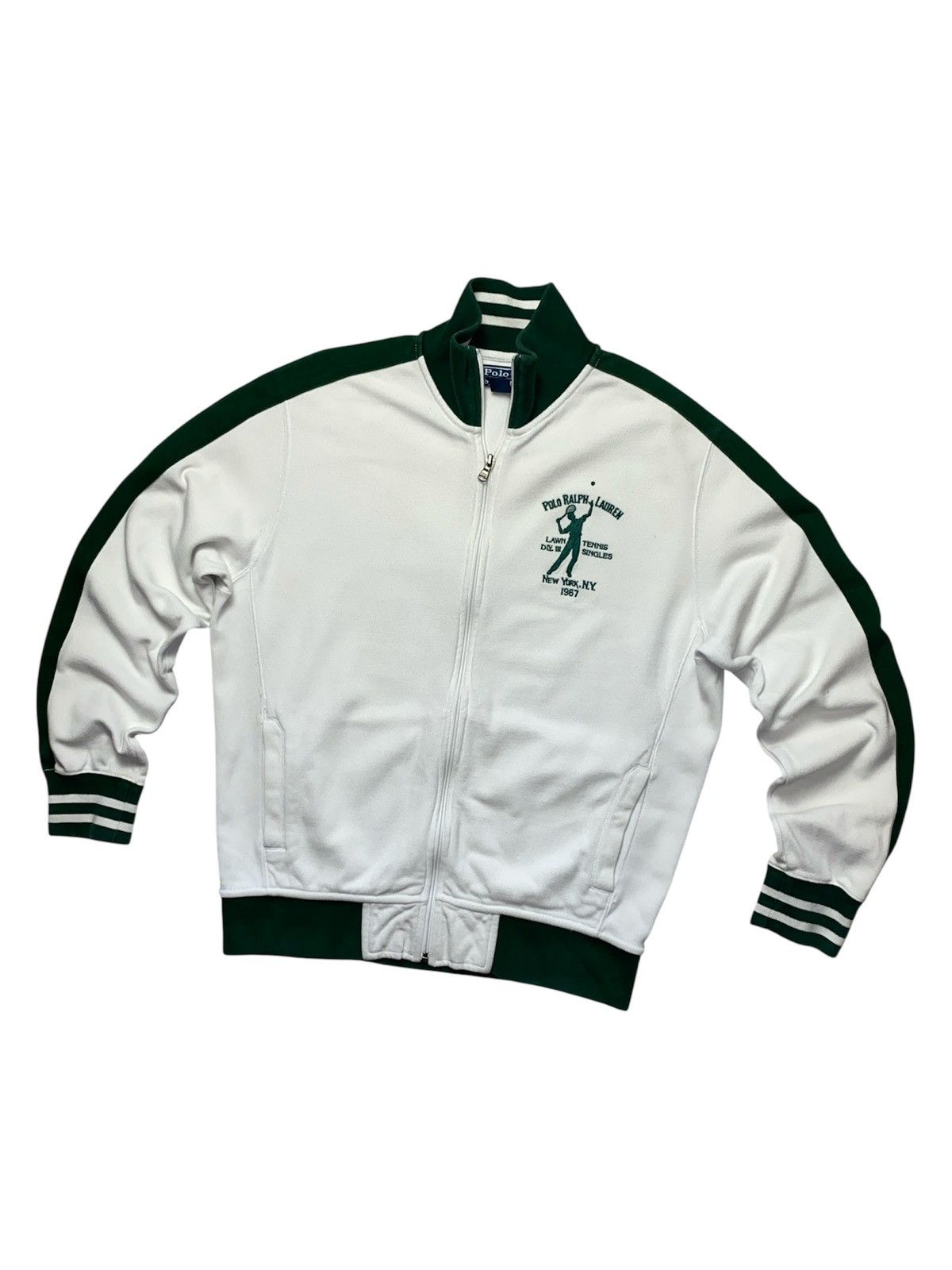 Vintage Polo Ralph Lauren zip sweatshirt big logo