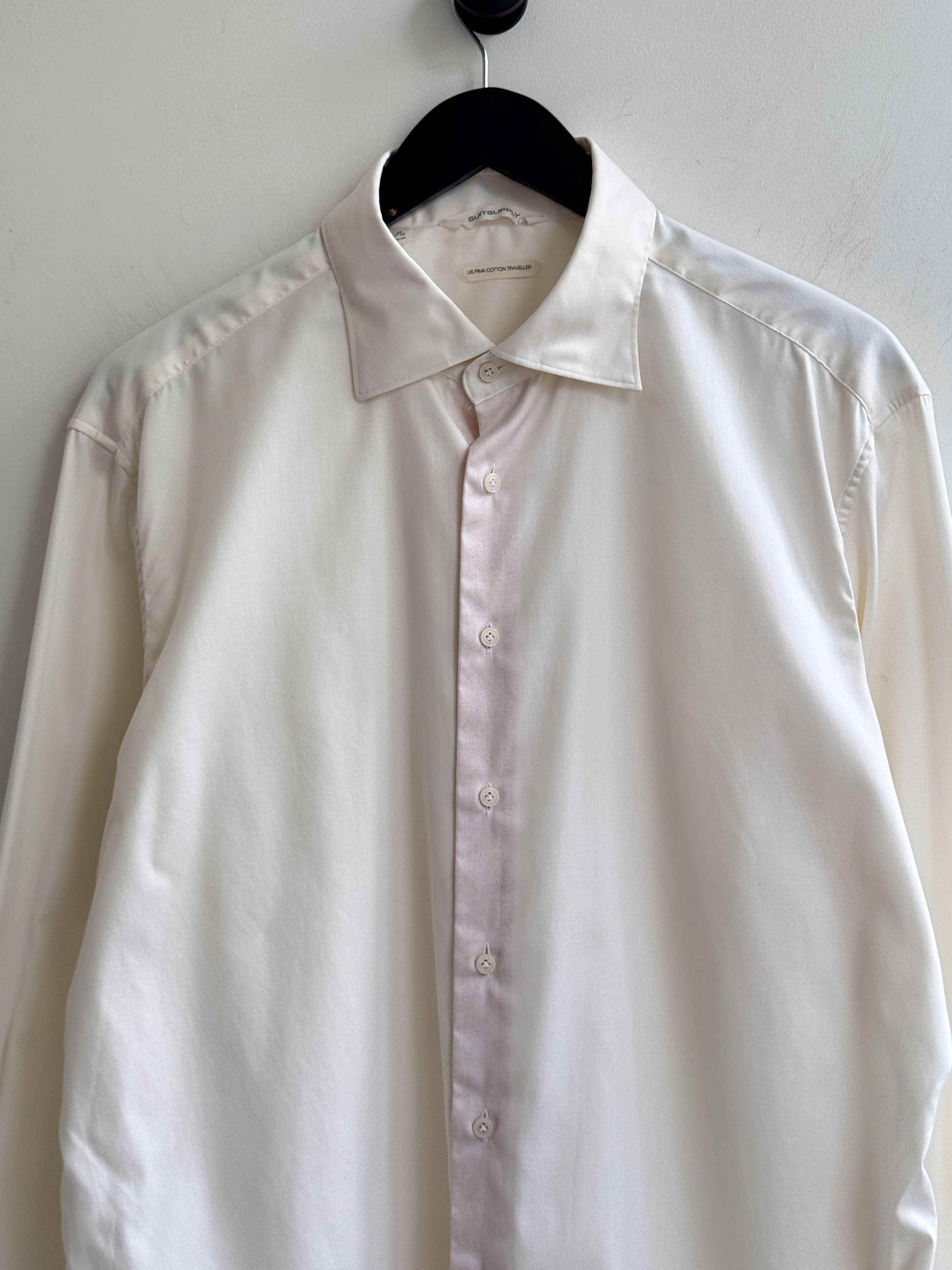 Suitsupply Suitsupply Dress Shirt Size US XL / EU 56 / 4 - 2 Thumbnail