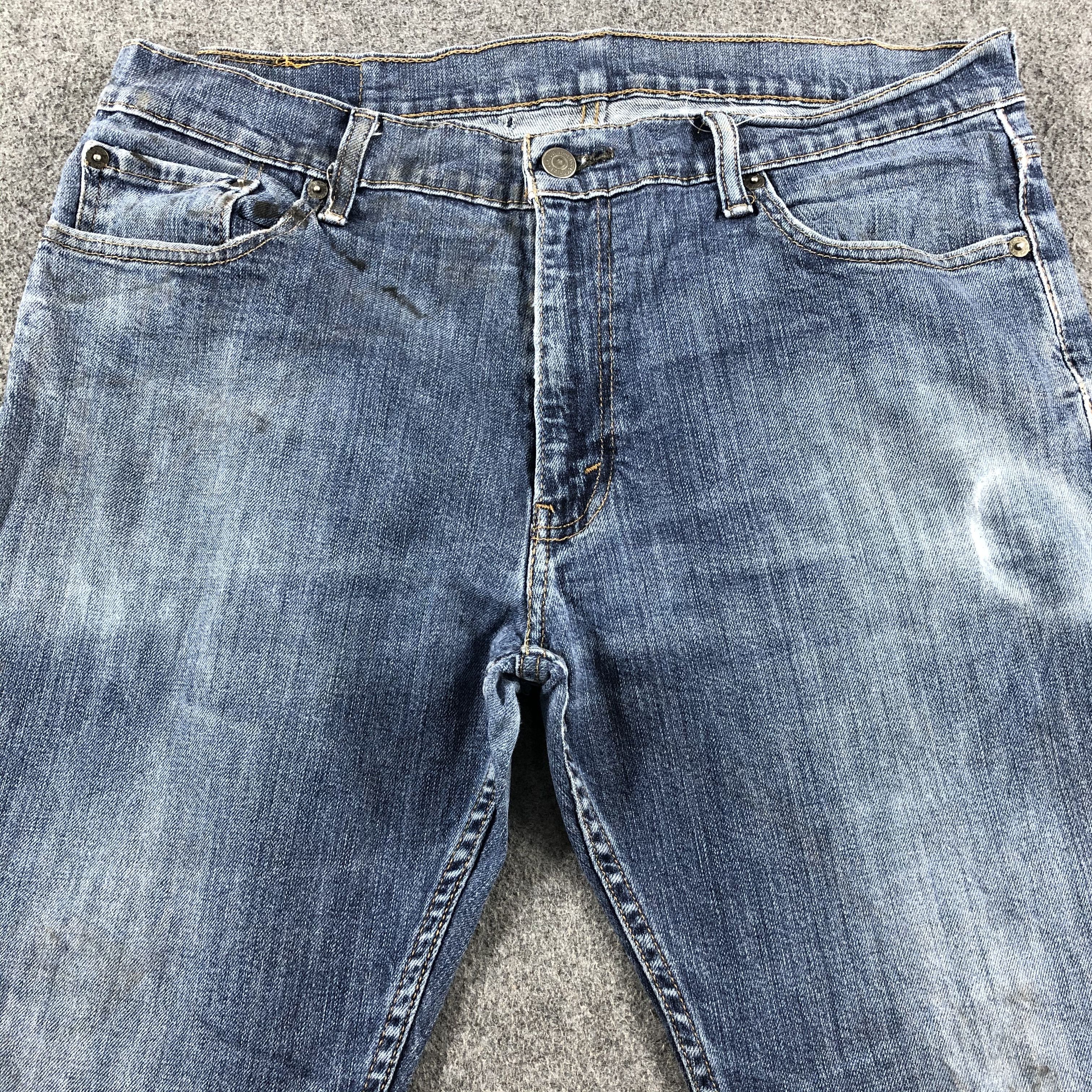Levi's Vintage Blue Wash Levis 514 Jeans-J2308 Size US 35 - 3 Thumbnail