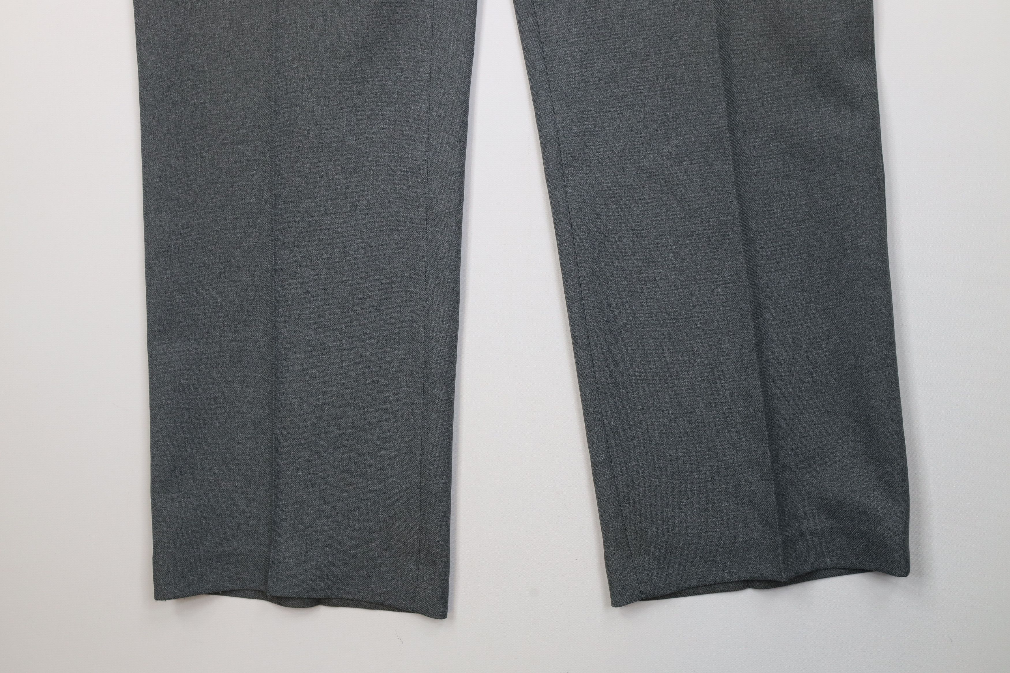 Vintage Vintage 70s Streetwear Flared Wide Leg Chino Pants Gray USA Size US 40 / EU 56 - 4 Thumbnail