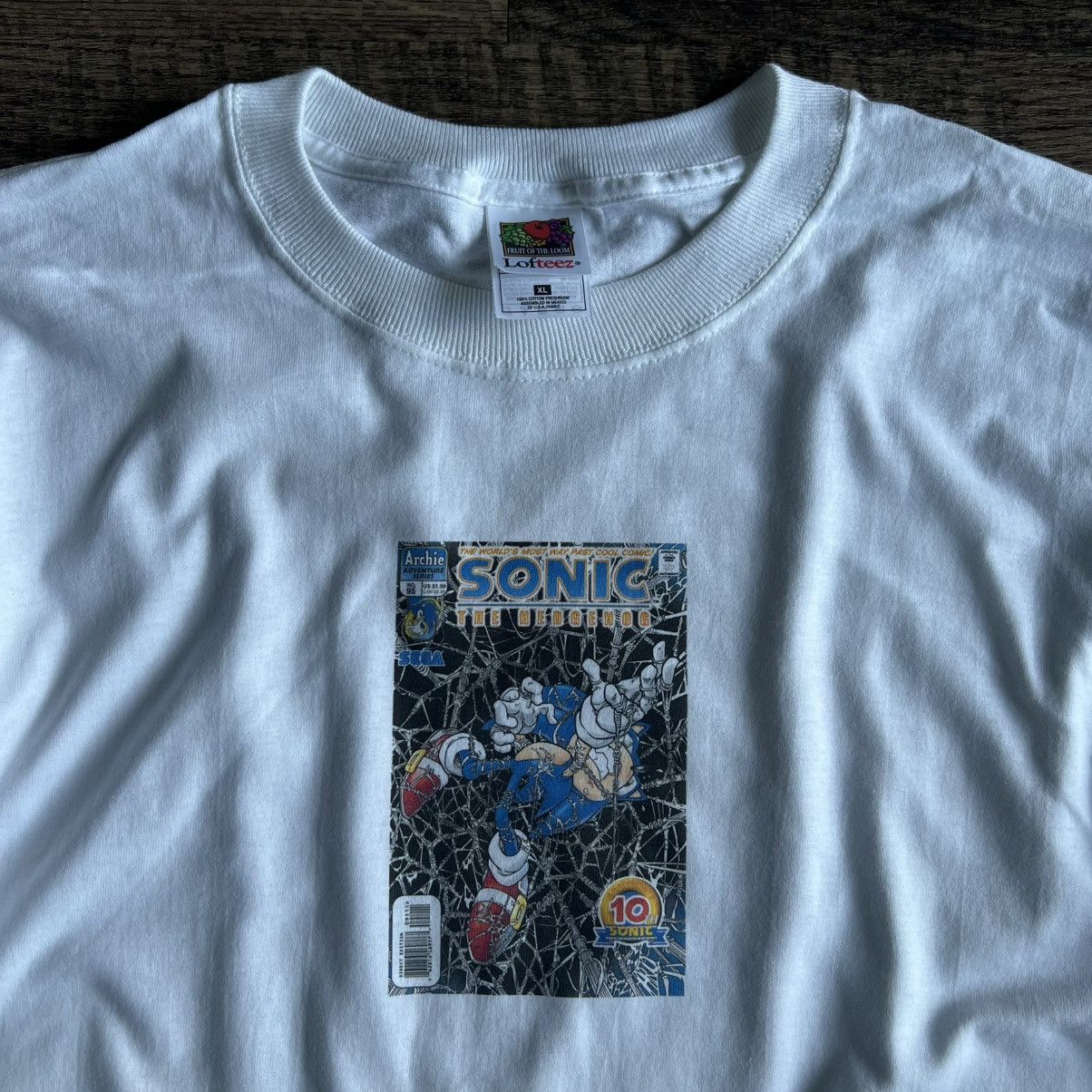 Vintage Vintage Sonic The Hedgehog Archie Comics tshirt Size US XL / EU 56 / 4 - 1 Thumbnail
