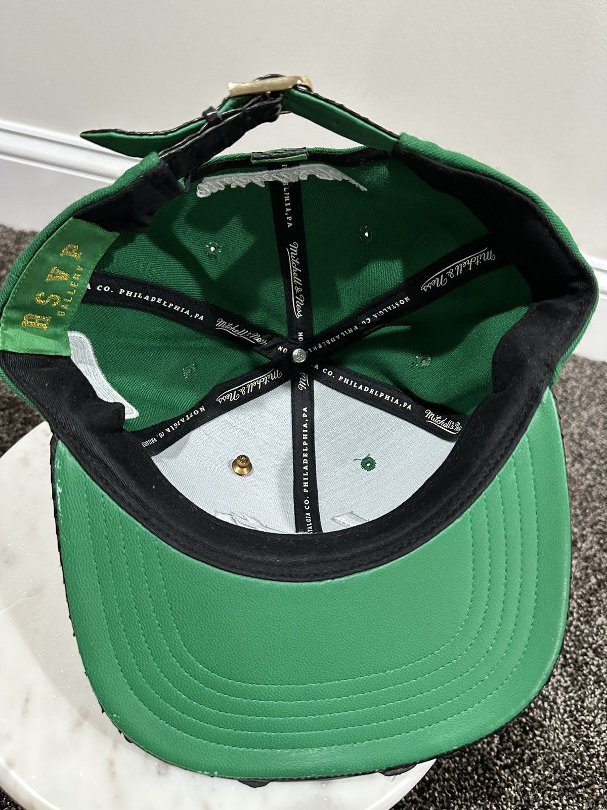 Just Don Just Don x Mitchell & Ness NFL Super Bowl New York Jets Hat Size ONE SIZE - 5 Thumbnail