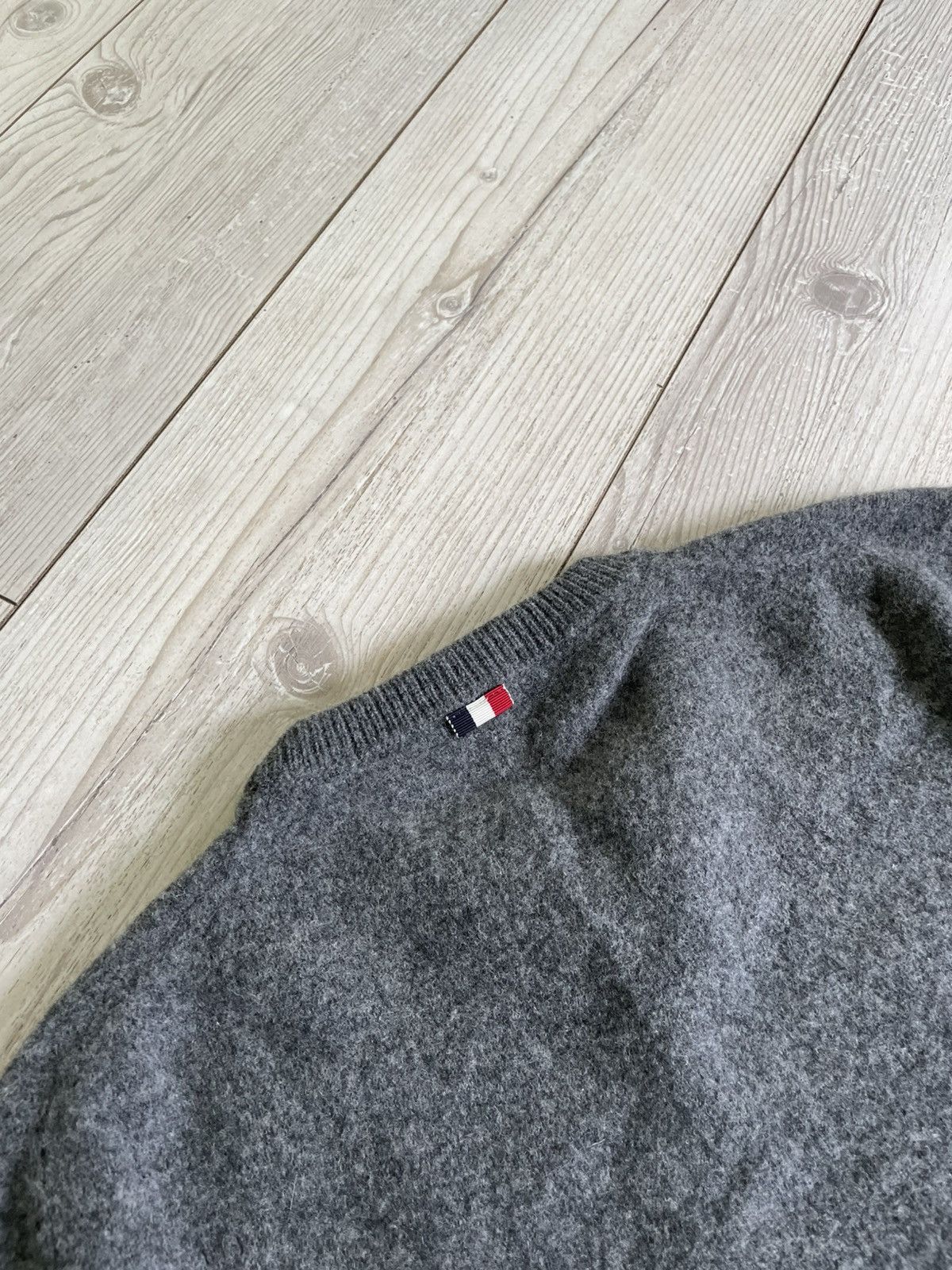 Moncler Moncler Big Logo Wool sweatshirt Size US M / EU 48-50 / 2 - 11 Thumbnail