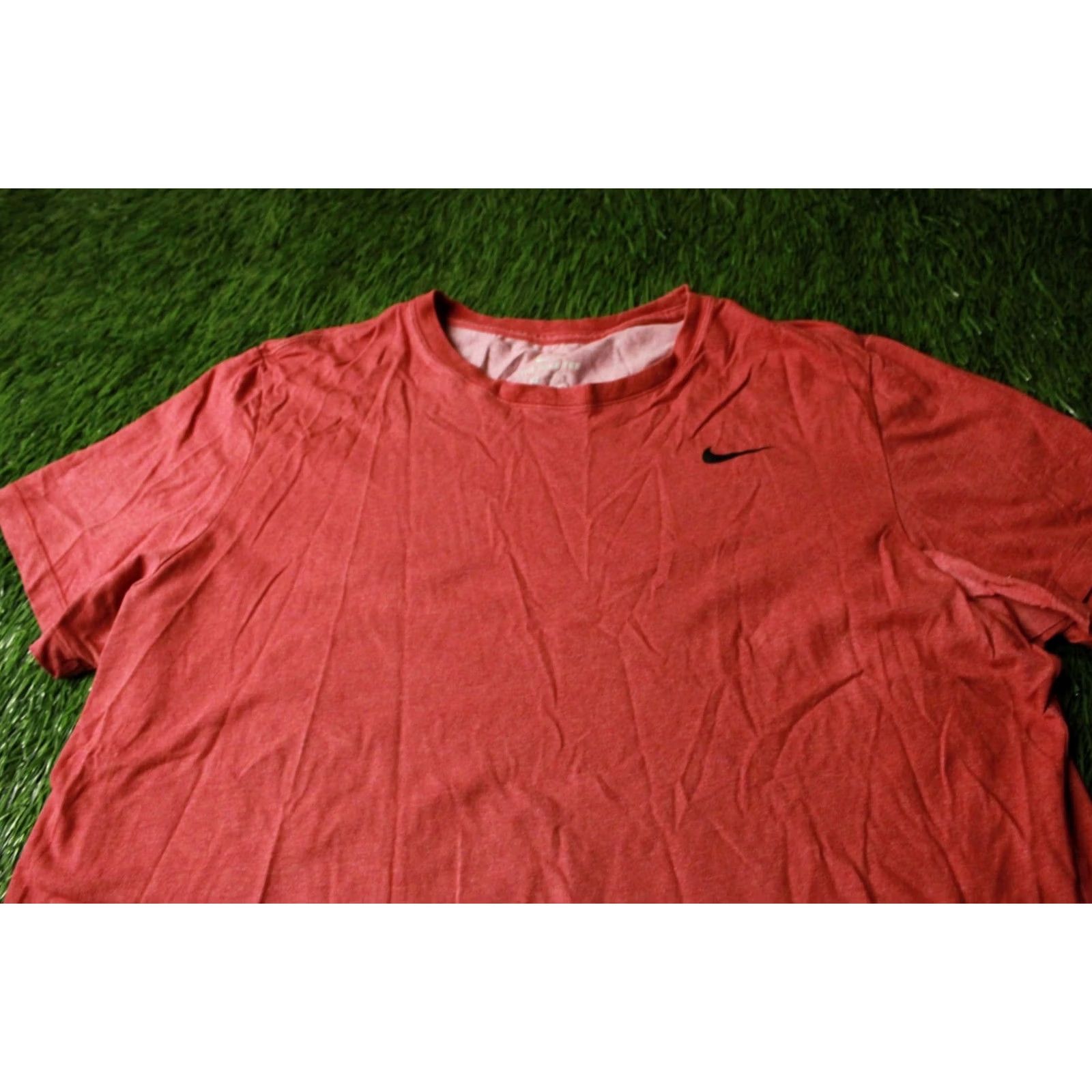 Nike Nike Dri-Fit Men Shirt XXL Pink Short Sleeve T-Shirt Jersey 2019 Nike Dri-FIT CrossFit 90s? (Adjust cleaned within 200) Size US XXL / EU 58 / 5 - 2 Thumbnail