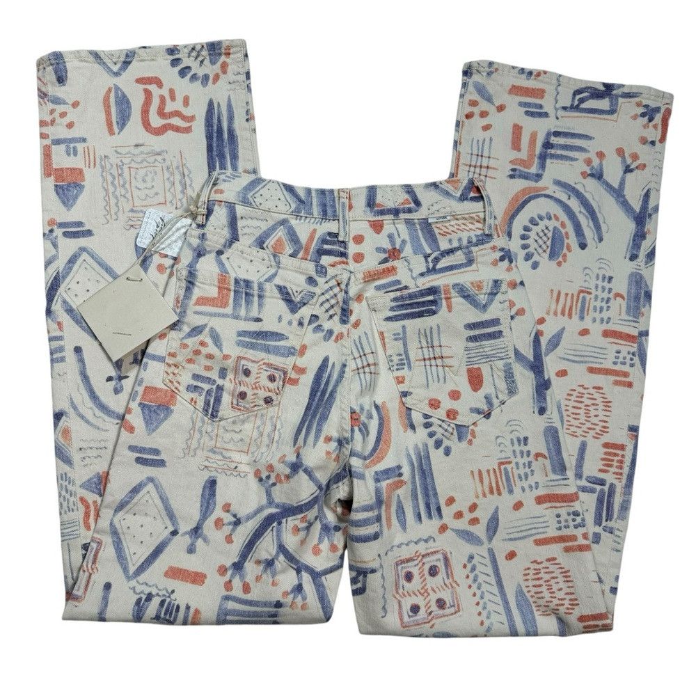 MOTHER NWT New $228 Mother The Maven Skimp Scandifornia Jeans Size Size 23" - 4 Thumbnail