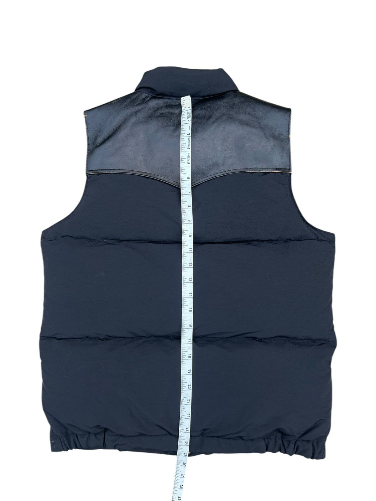 Engineered Garments × Needles × Nepenthes Cootie Productions Japan Down Puffer Western Leather Vest Size US M / EU 48-50 / 2 - 14 Thumbnail